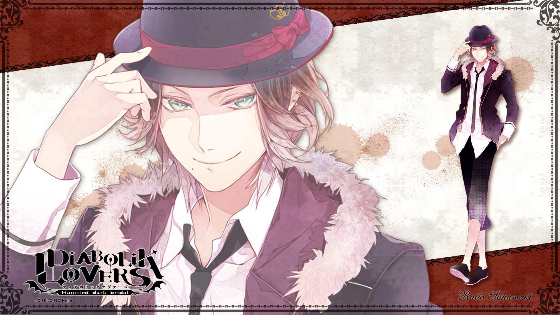 1920x1080 Diabolik Lovers/ Raito Sakamaki. Diabolik lovers. Diabolik