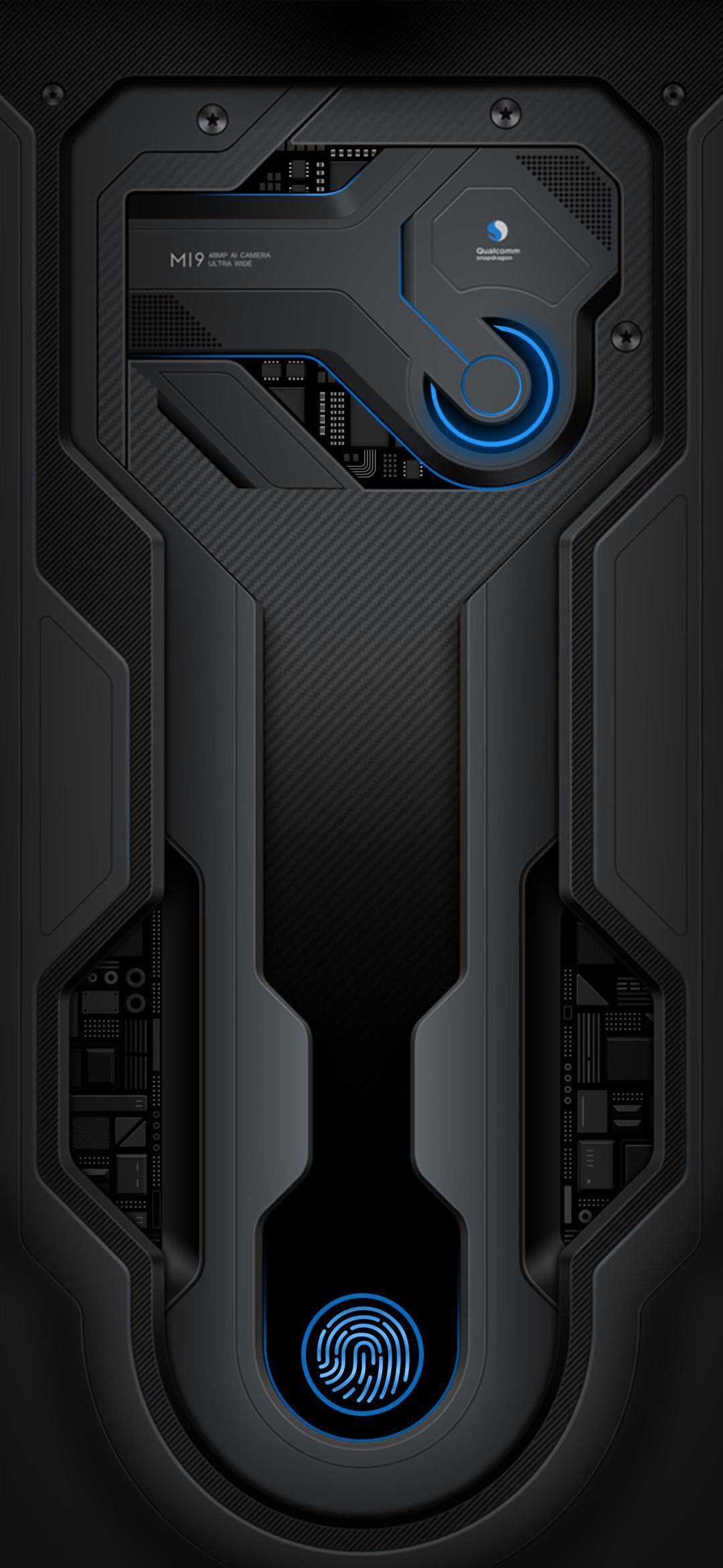 1080x2340 For those who want a blue version of the mi9 transparant
