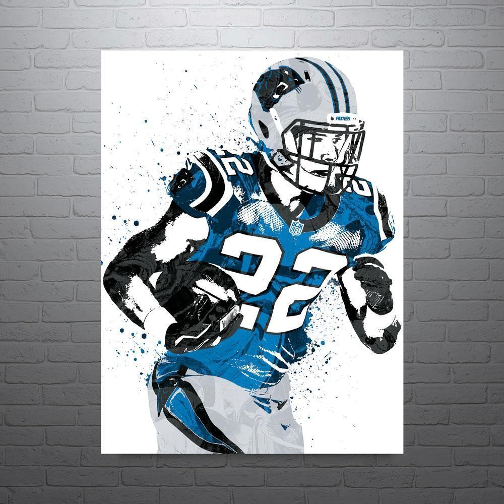 1000x1000 Christian Mccaffrey Carolina Panthers Poster Mccaffrey