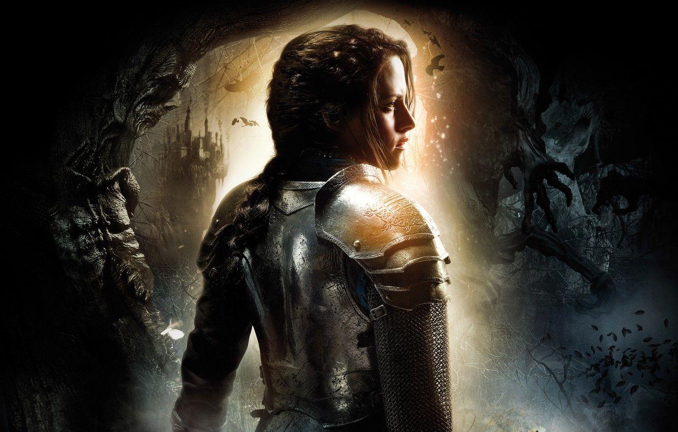 1332x850 Wallpaper armor, fantasy, Kristen Stewart, Kristen Stewart, Snow