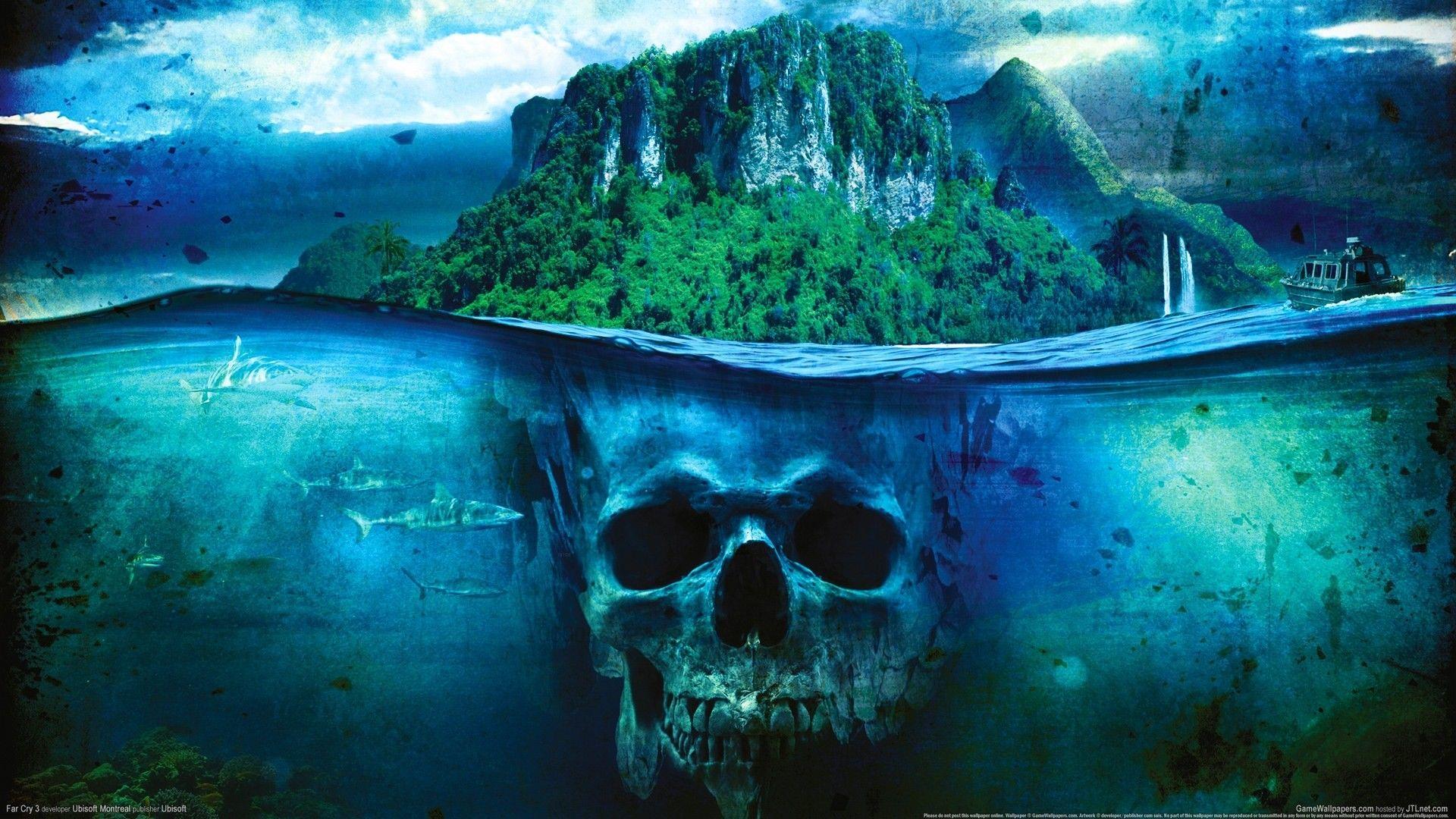 1920x1080 Island Wallpaper for Computer