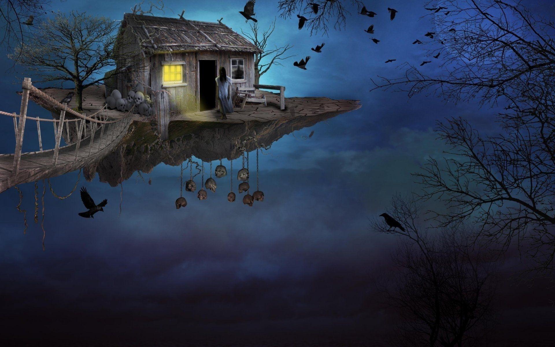 1920x1080 Floating Island HD Wallpaper and Background Image