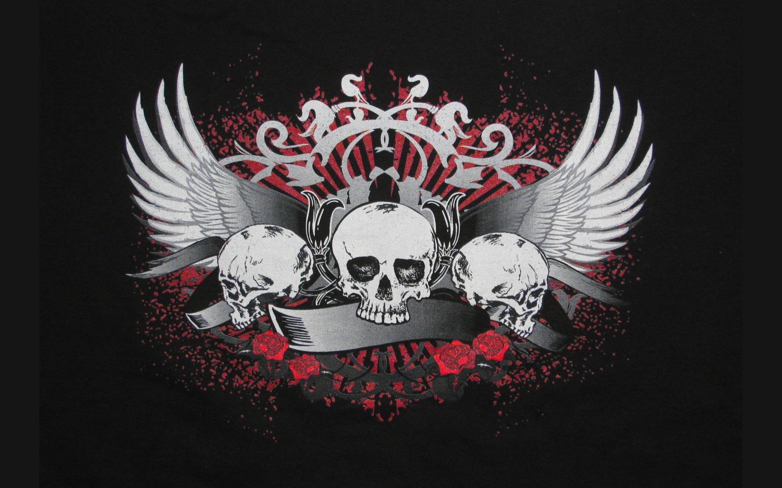 2560x1600 Free download Gothic Skulls Wallpaper [2560x1600]