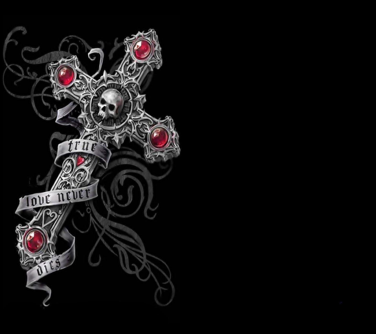 1440x1280 Free download Gothic Skull Wallpaper Download [1440x1280]