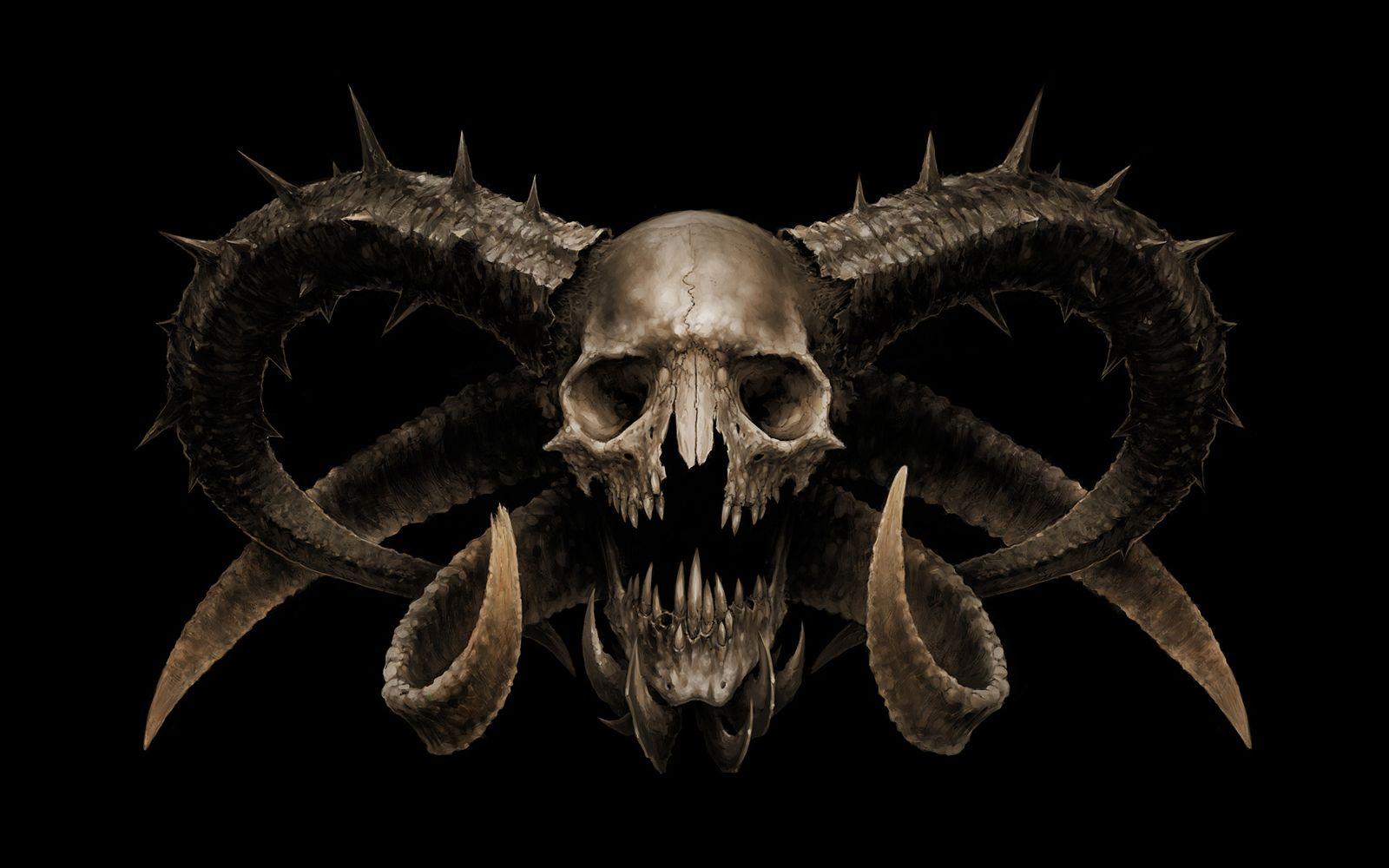 1600x1000 Free Wallpaper Skulls