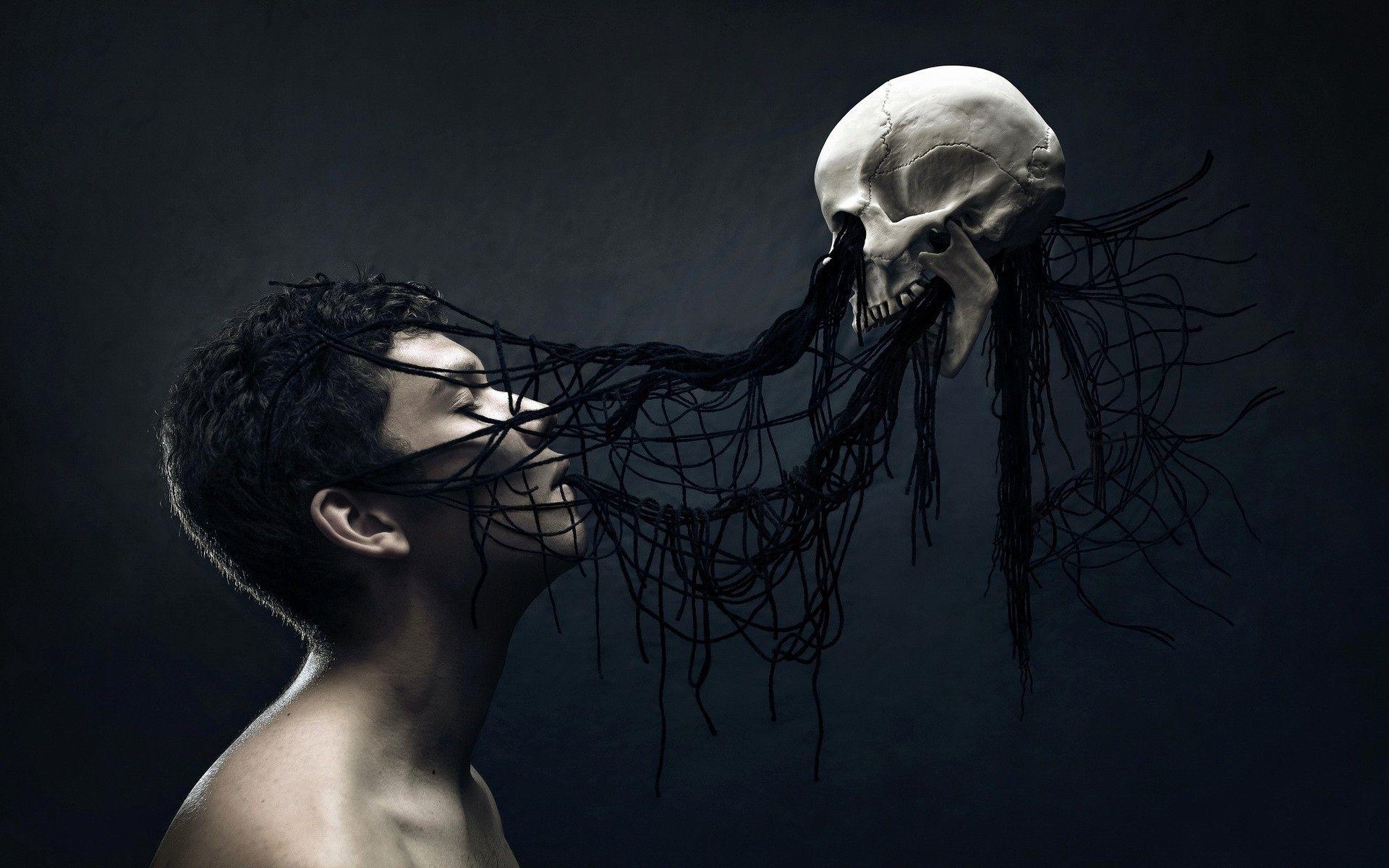 1920x1200 Goth Wallpaper Beautiful Gothic Skulls WallpaperWallpapertag
