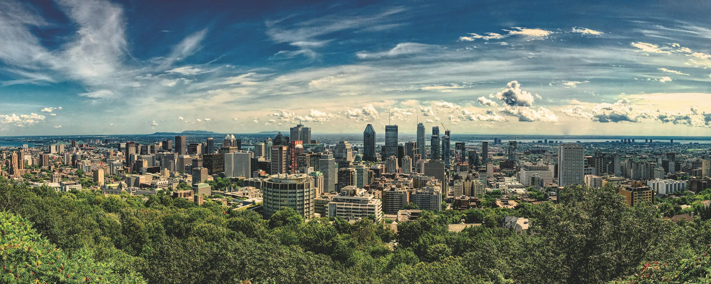 3000x1200 Mont Royal Picture. Download Free Image