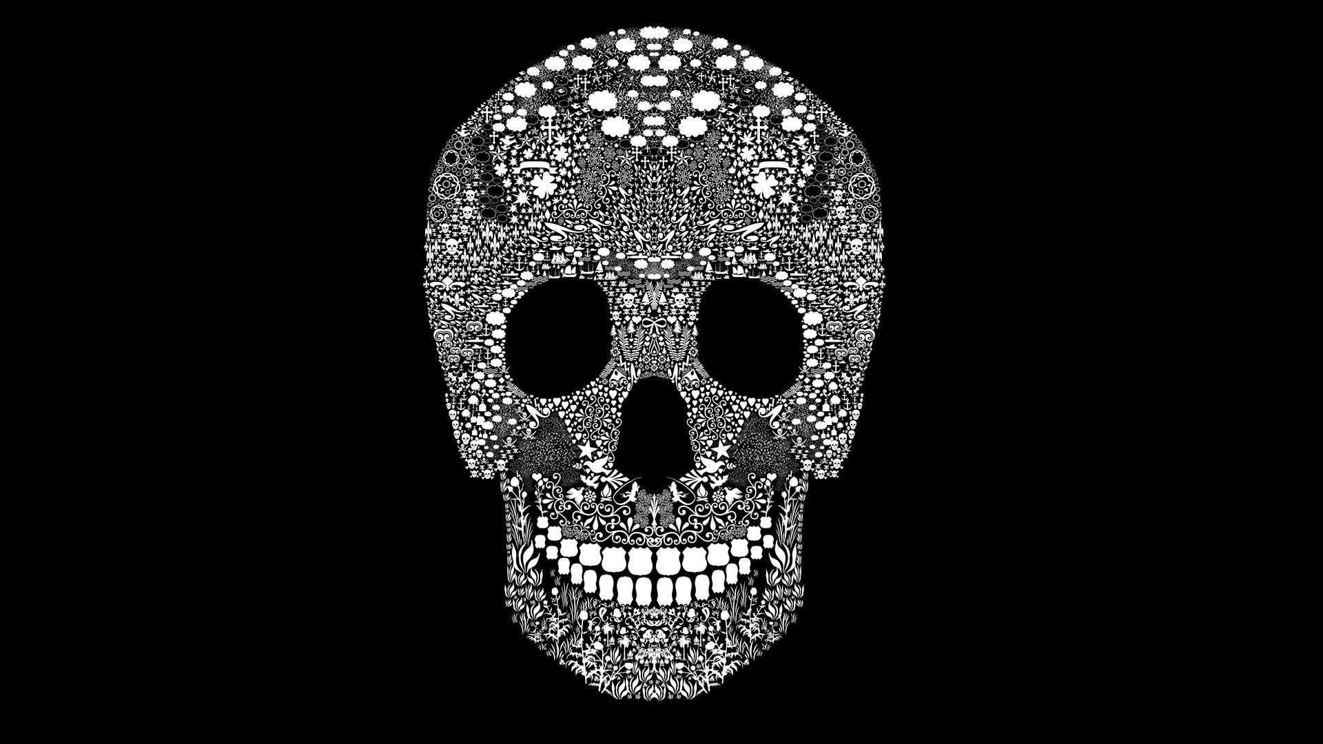 1920x1080 girly skulls picture Skull Wallpaper and Skull Background