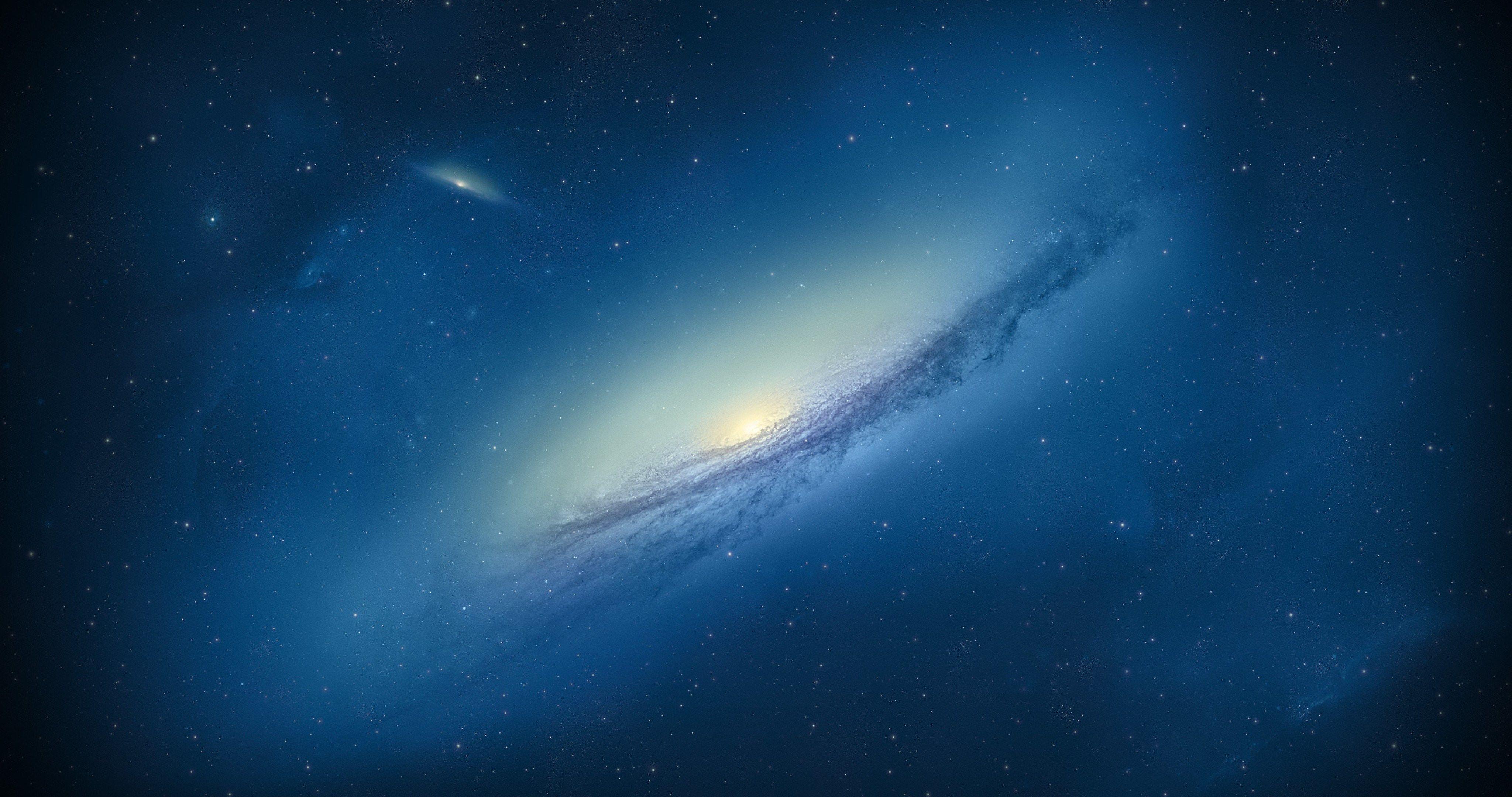 4096x2160 galaxy blue không gian HD Hình nền 4k cực HD Tường chất lượng cao