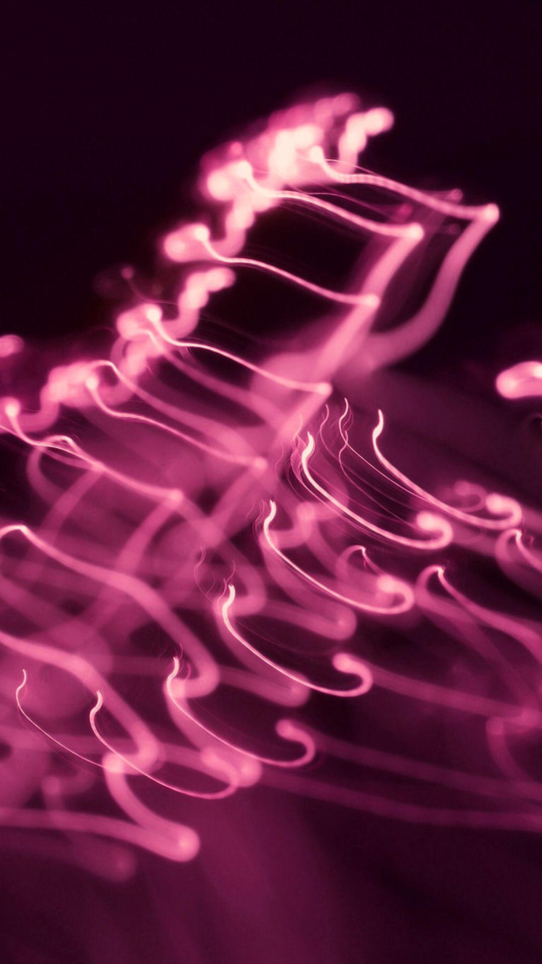 Dark Neon Pink Aesthetic Background - Entrepontos