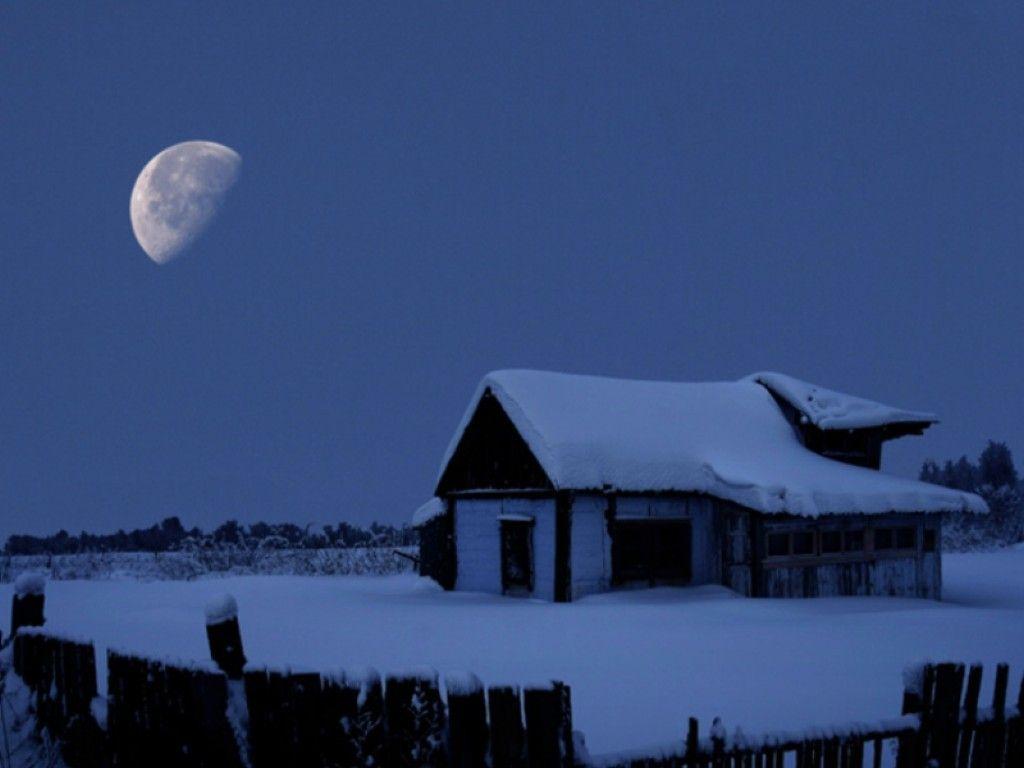 Winter Moon Wallpapers - Top Free Winter Moon Backgrounds - WallpaperAccess