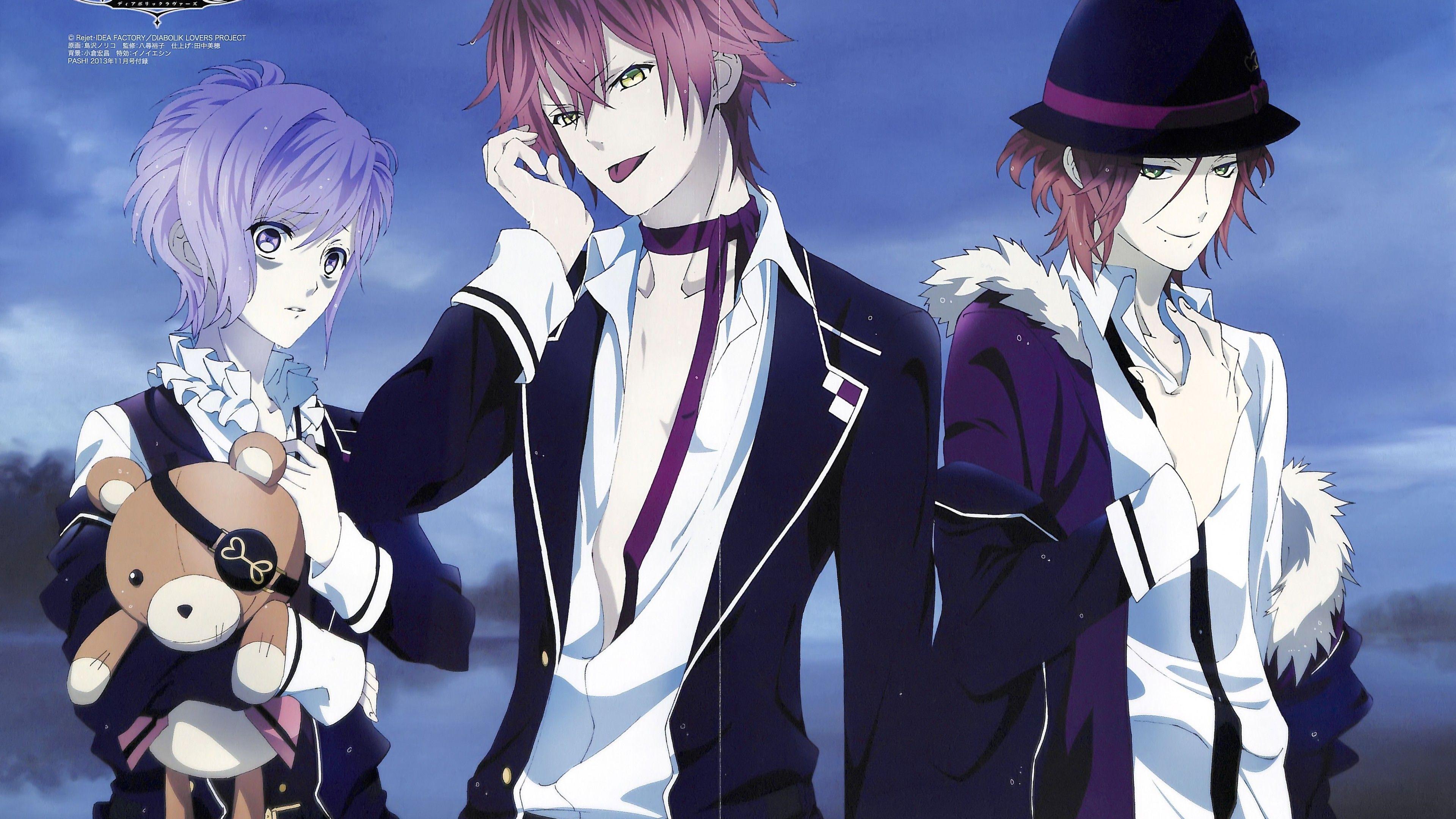 3840x2160 Download 3840x2160 Diabolik Lovers, Sakamaki Kanato, Sakamaki