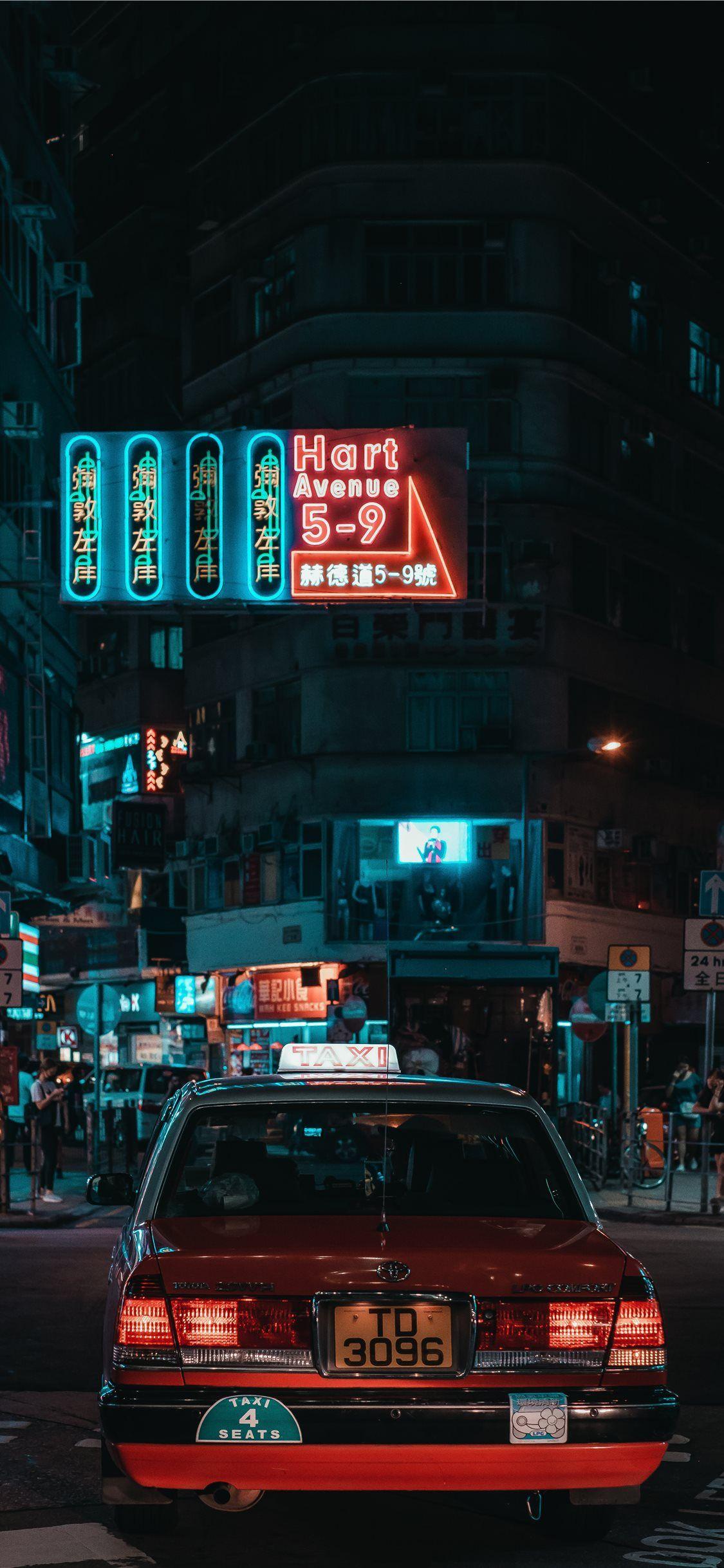 1125x2436 Hart Avenue Neon iPhone X Wallpaper Free Download