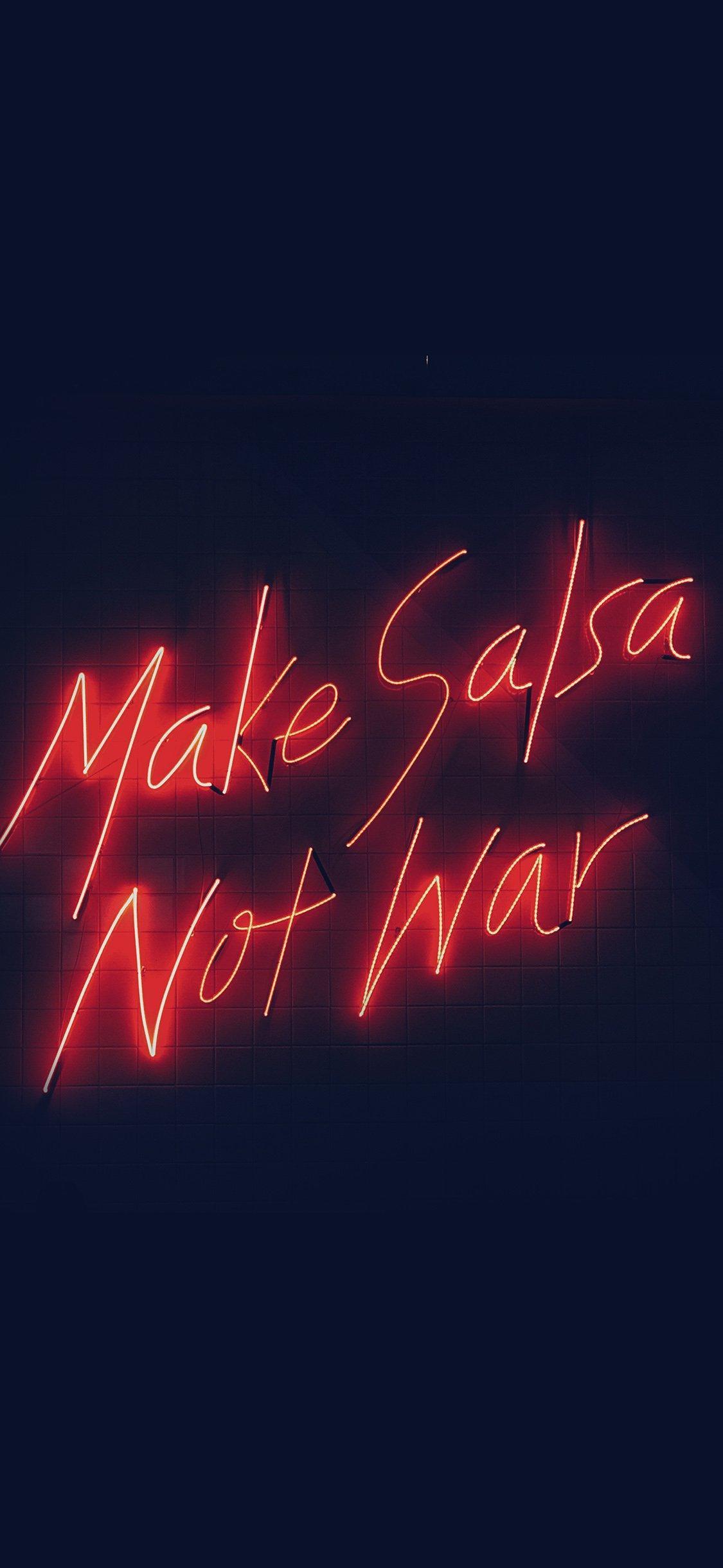 1125x2436 Neon Sign Aesthetic iPhone Wallpaper