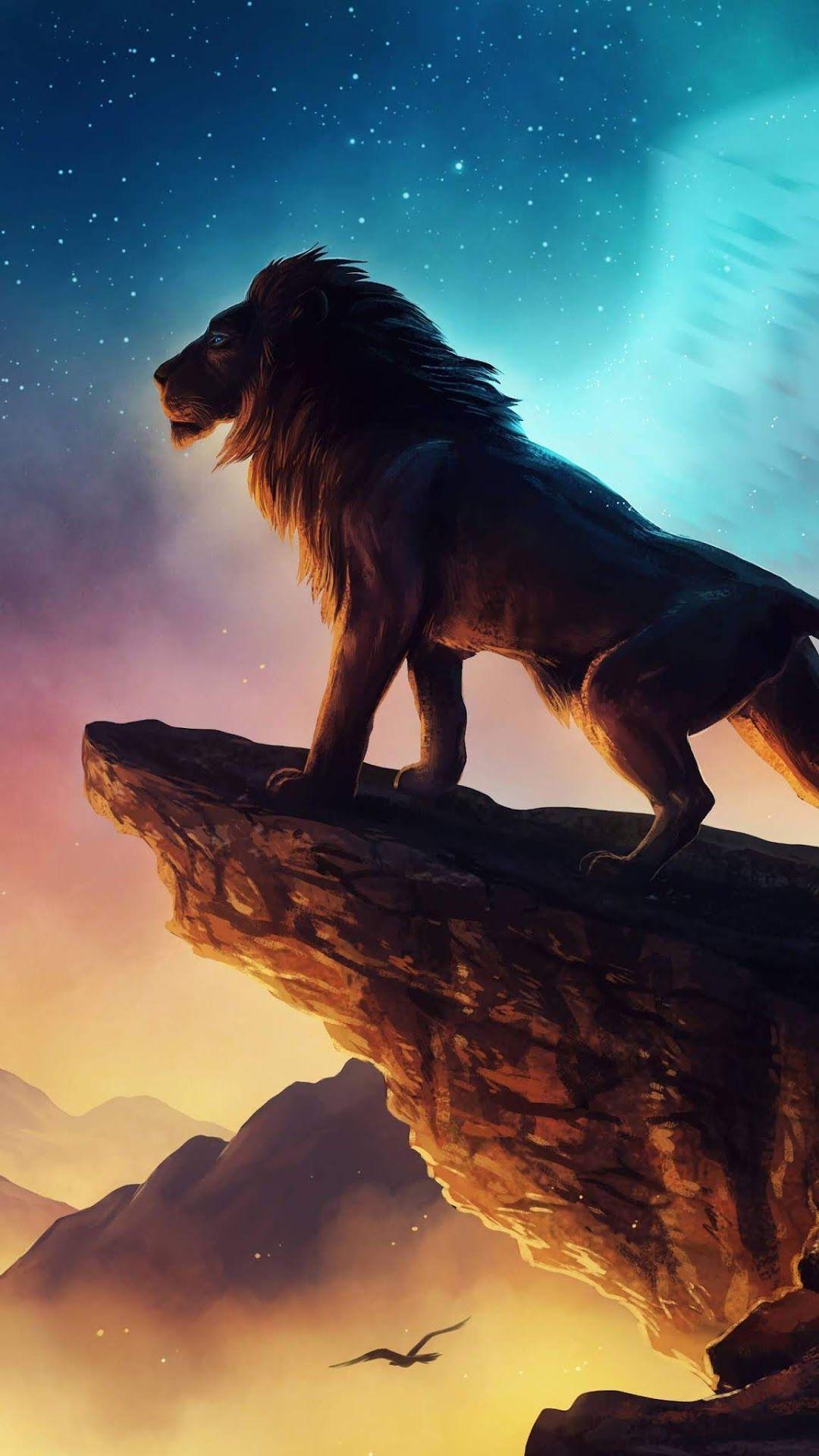 Lion Phone Wallpapers - Top Free Lion Phone Backgrounds - WallpaperAccess