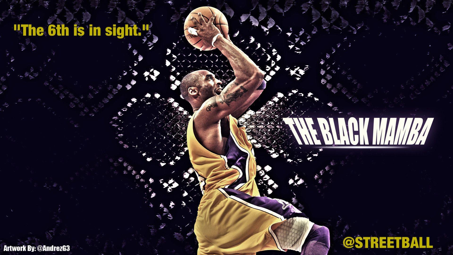 1920x1080 Black Mamba Kobe Wallpaper