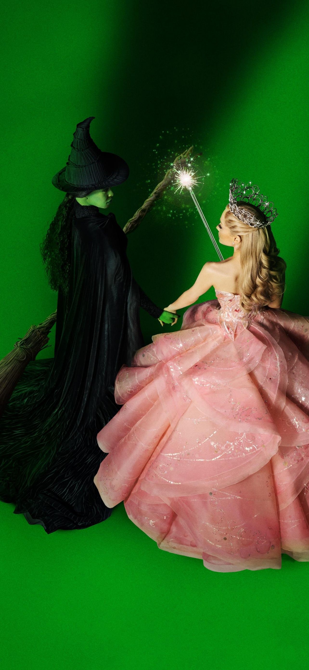 1284x2778 Most Popular Wicked Ariana Grande Movie Best Wallpaper