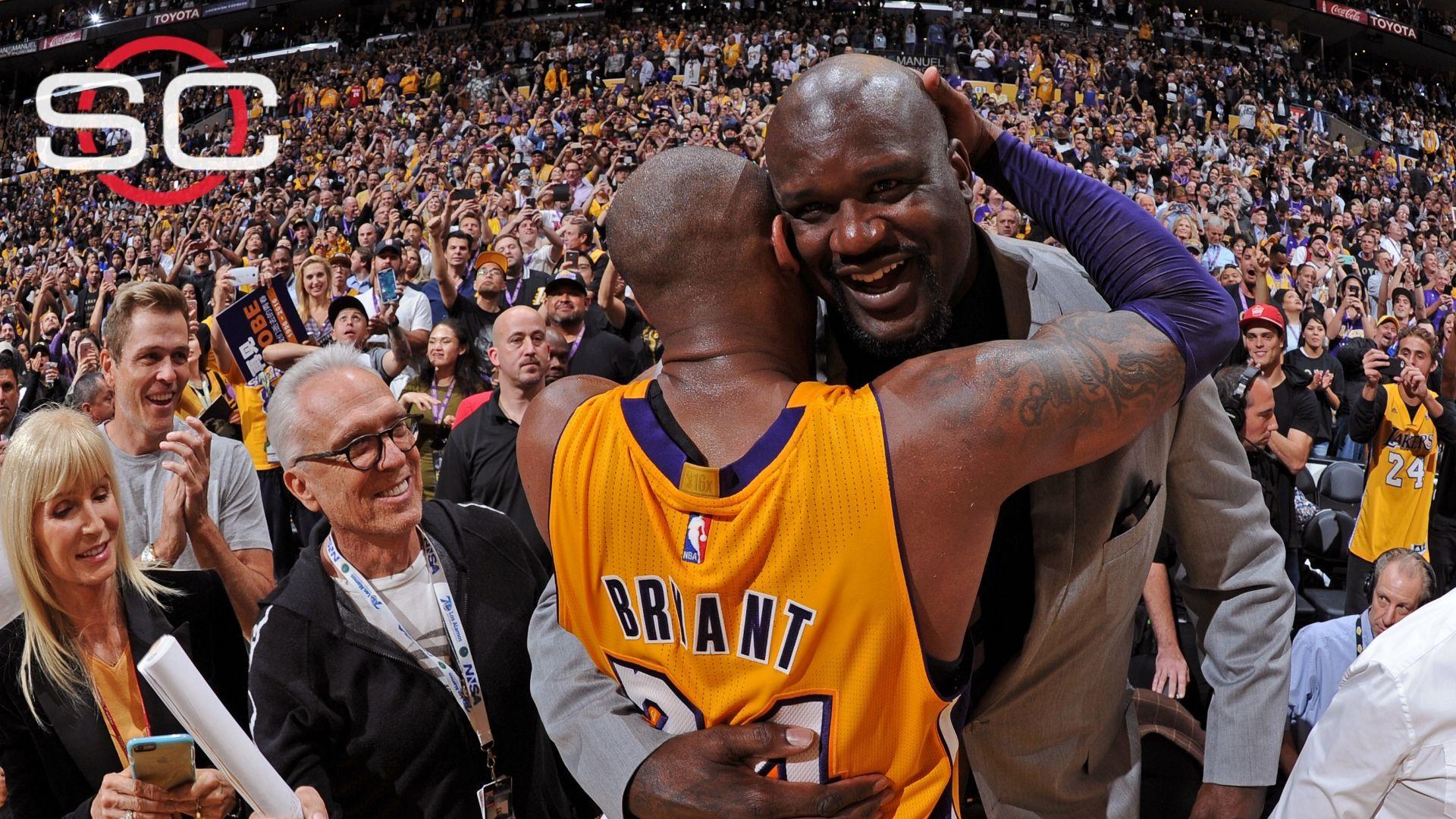 1920x1080 Shaq challenged Kobe to 50 points