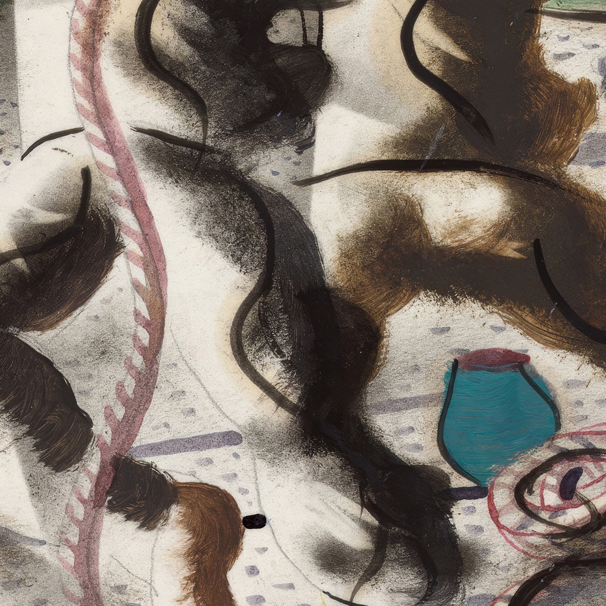 2000x2000 Preparatory Drawing for 'Discovery of the Land' (1941)ândido Portinari. High Quality Print