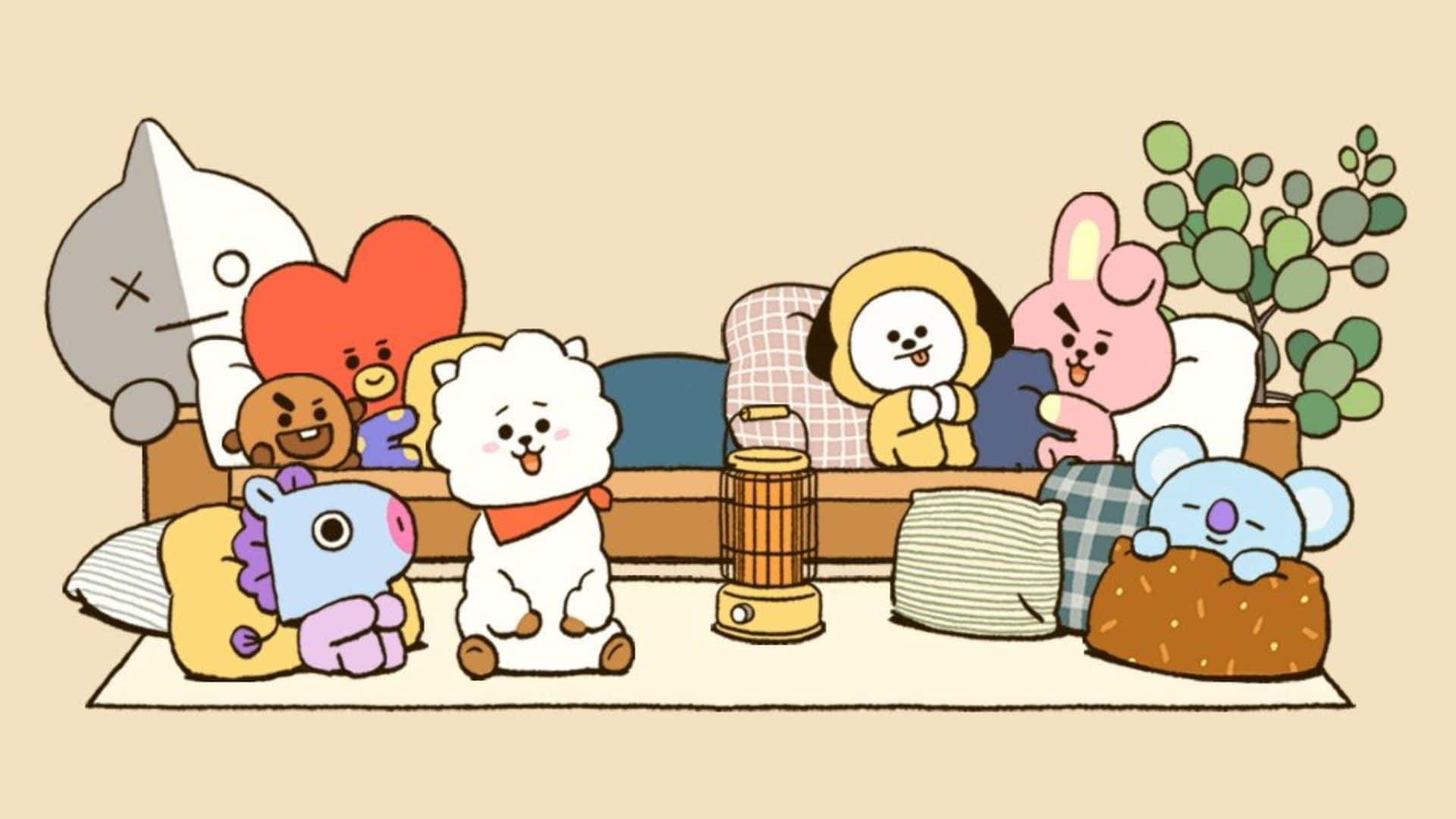 1920x1080 Download Show your love for Bt21!