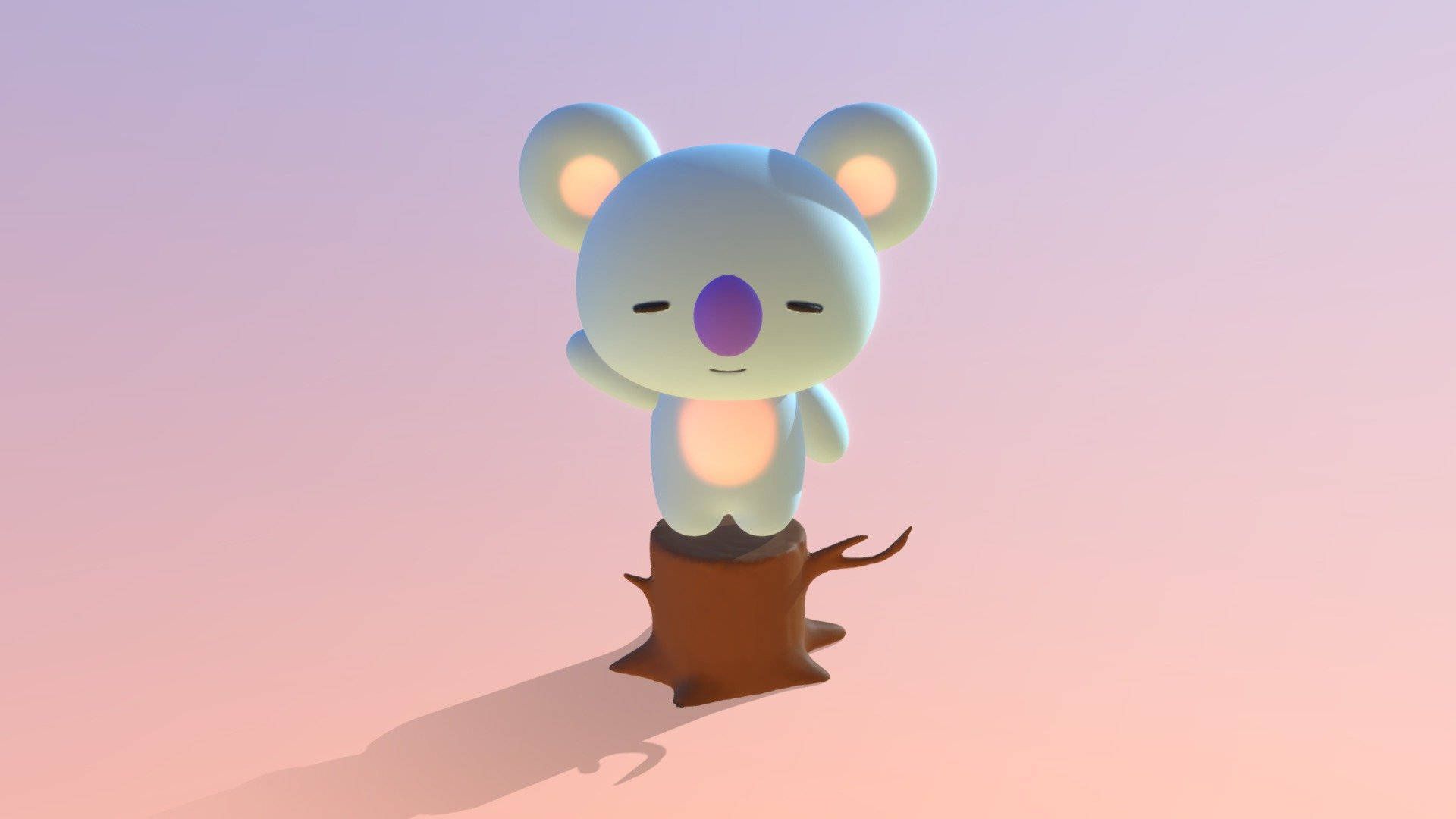 1920x1080 Download Cute Koya BT21 Wallpaper