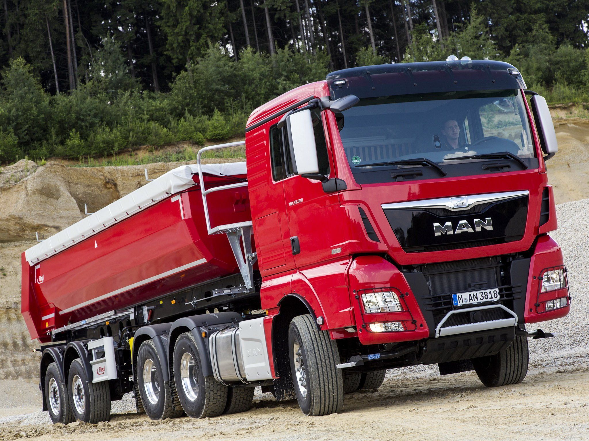 2048x1536 Man, Tgx, 33 6x Semi, Tractor, 2 Wallpaper HD / Desktop and Mobile Background