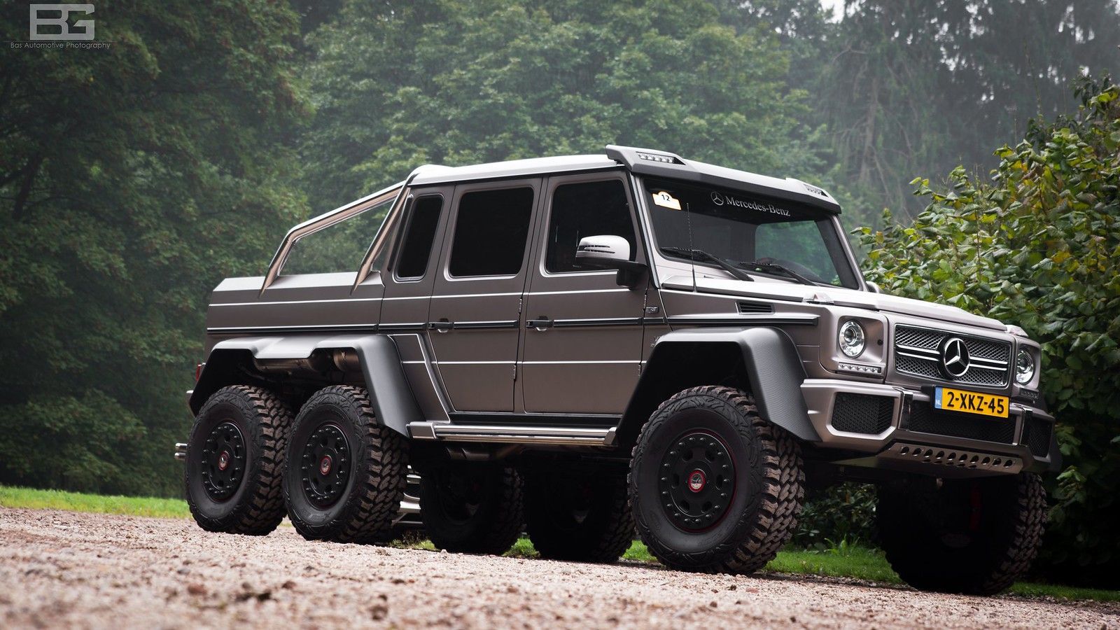 1600x900 Mercedes G63 AMG 6x6. the Netherlands What a huge mo