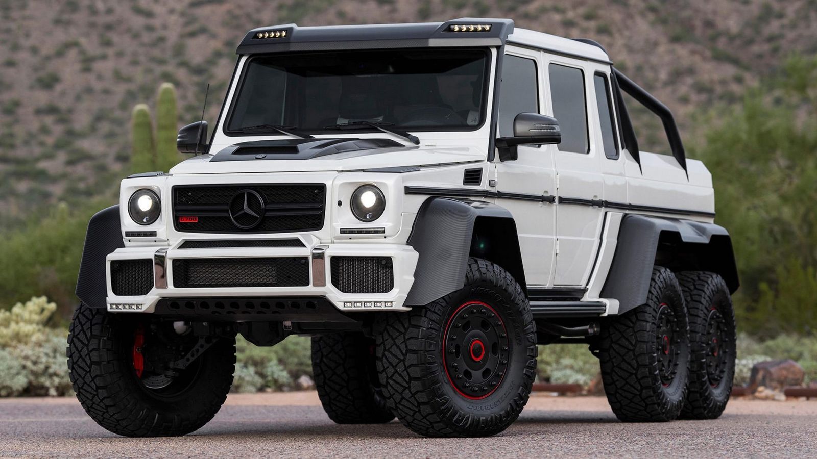 1600x900 This Mercedes G63 AMG 6x6 Brabus Is A Million Dollar Monster