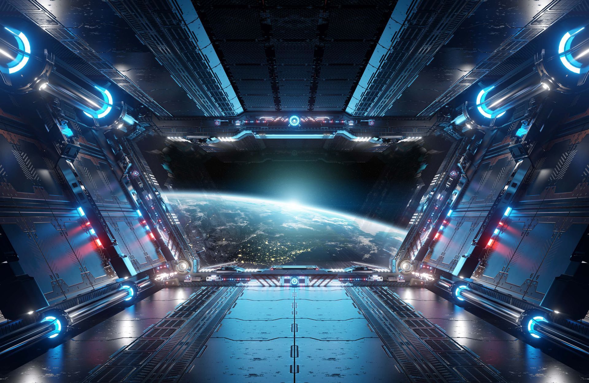 1920x1248 View from a spaceship
