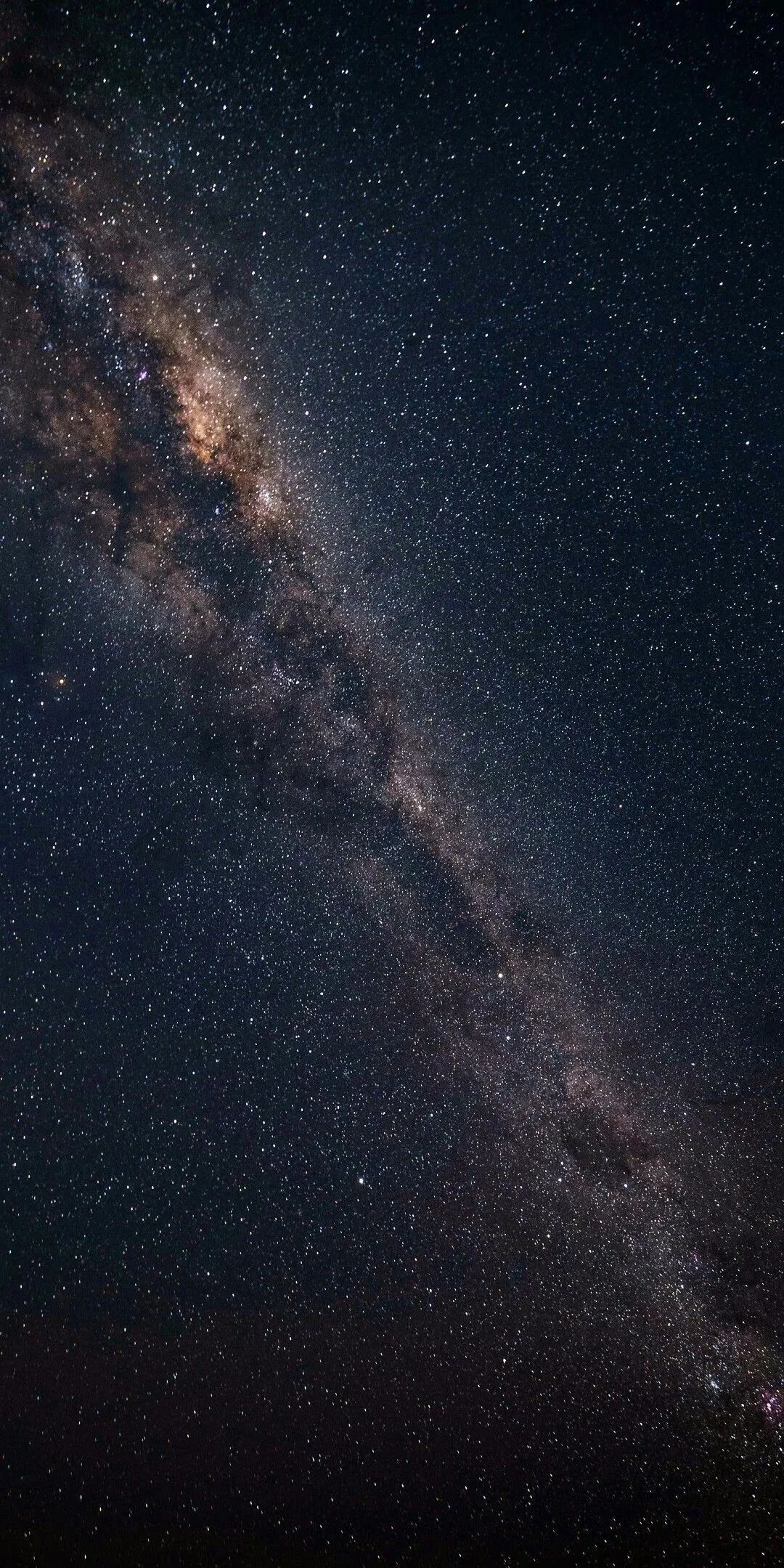 1080x2159 Vibrant Space View With Stars Galaxies And Milkyway