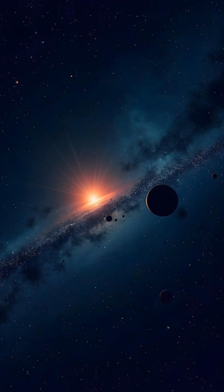 740x1295 Space wallpaper vertical Image