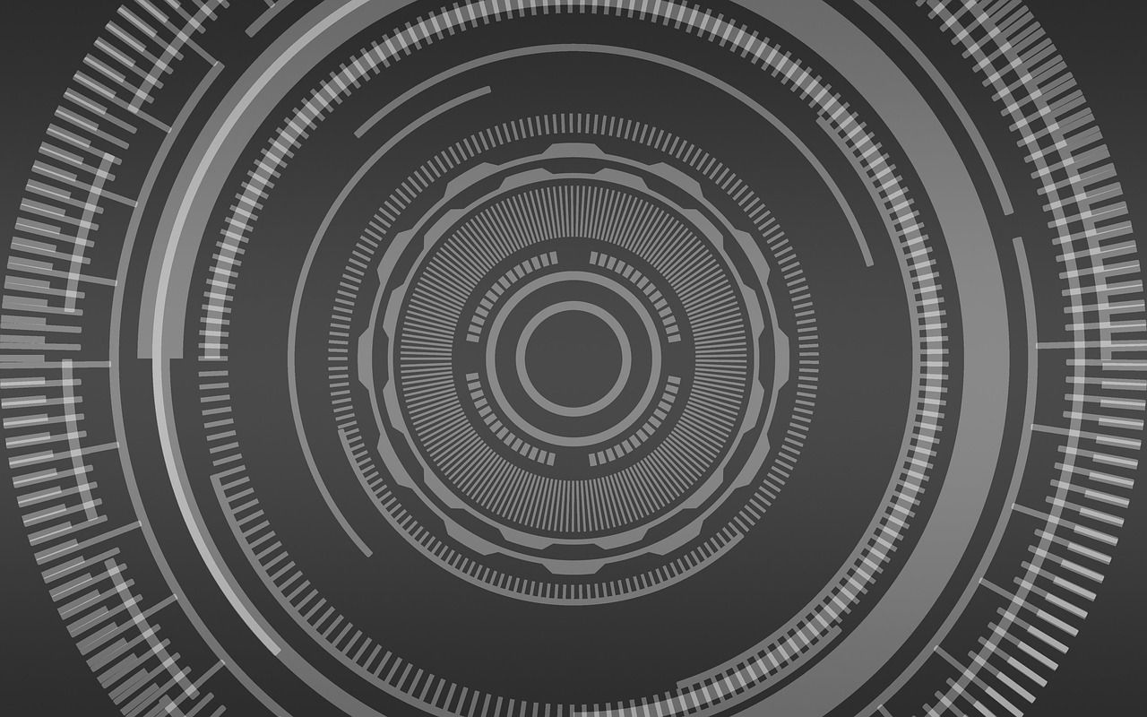 1280x800 Download Tech Cyber Pattern. Royalty Free Stock Illustration Image
