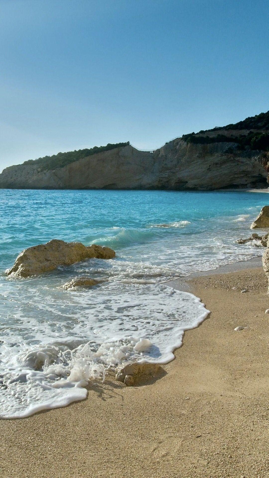 1080x1920 iPhone ios 11 wallpaper, beach. Ios 11 wallpaper, Wallpaper