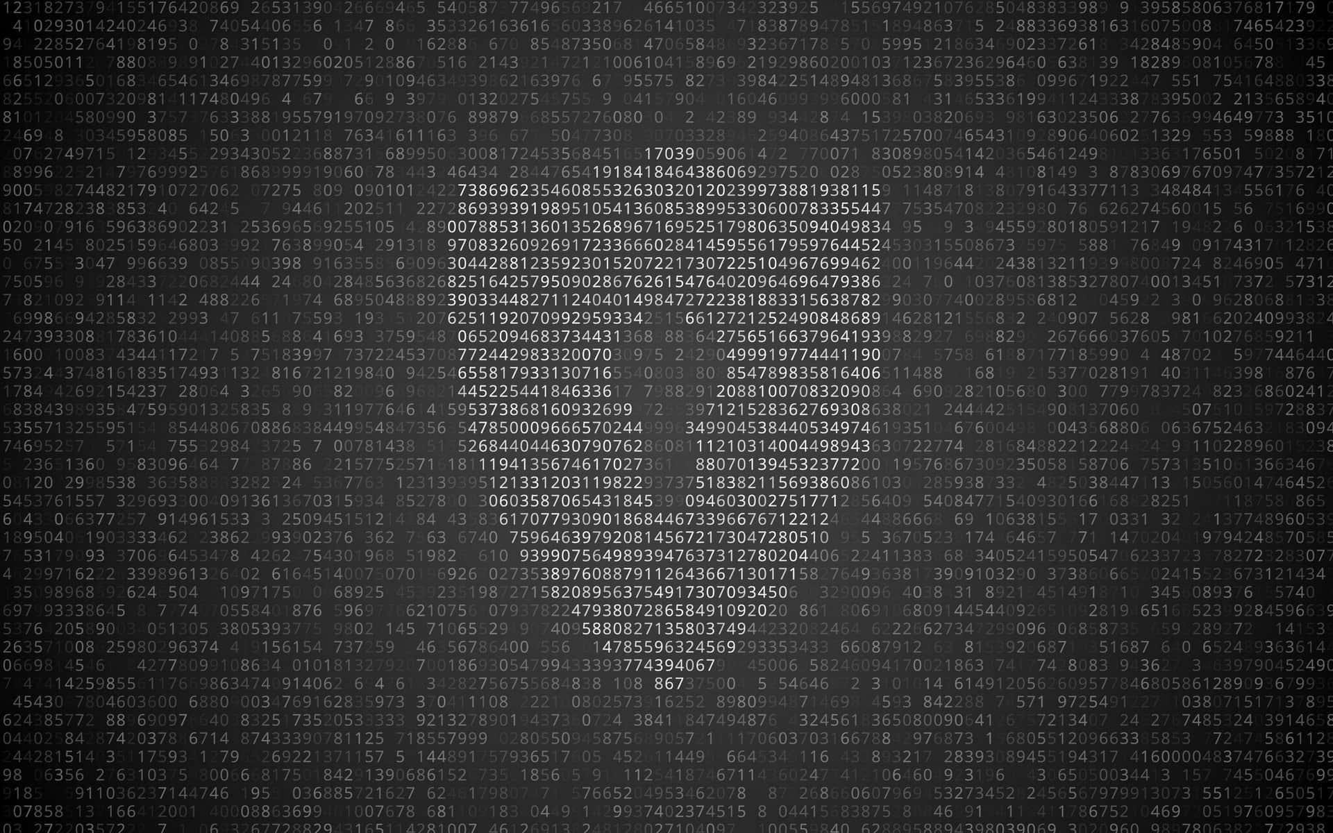 1920x1200 Download A Black Background With A Padlock And A Number Of Binary Codes