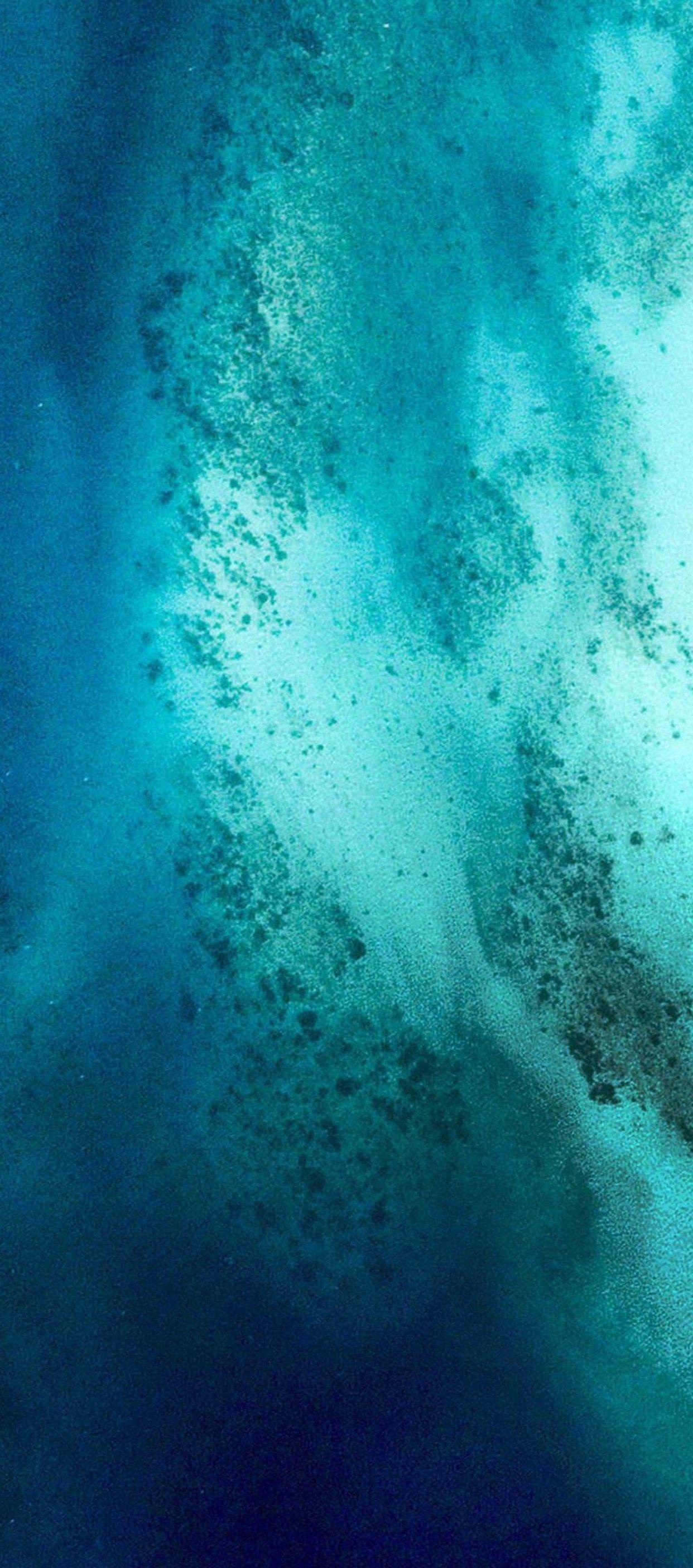 1242x2809 Aqua Green Wallpaper