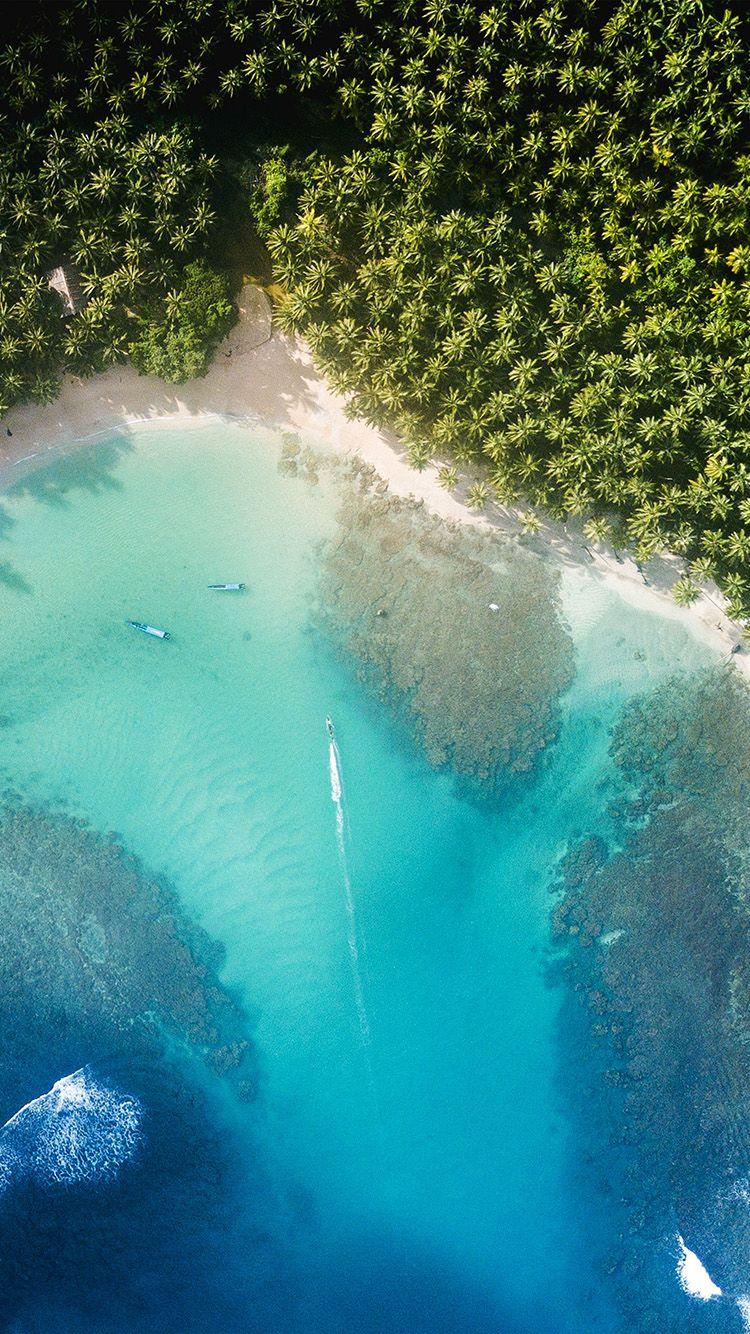 750x1334 Beach Sea Summer Nature Earthview Wallpaper