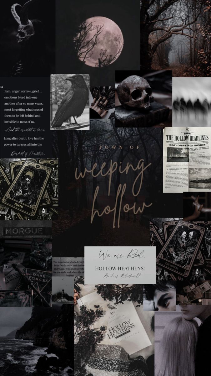 675x1200 Hollow heathens. Pretty wallpaper tumblr, Book wallpaper, Dark wallpaper