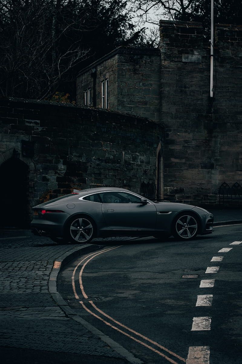 800x1200 Sports car, car, black, street, HD phone wallpaper
