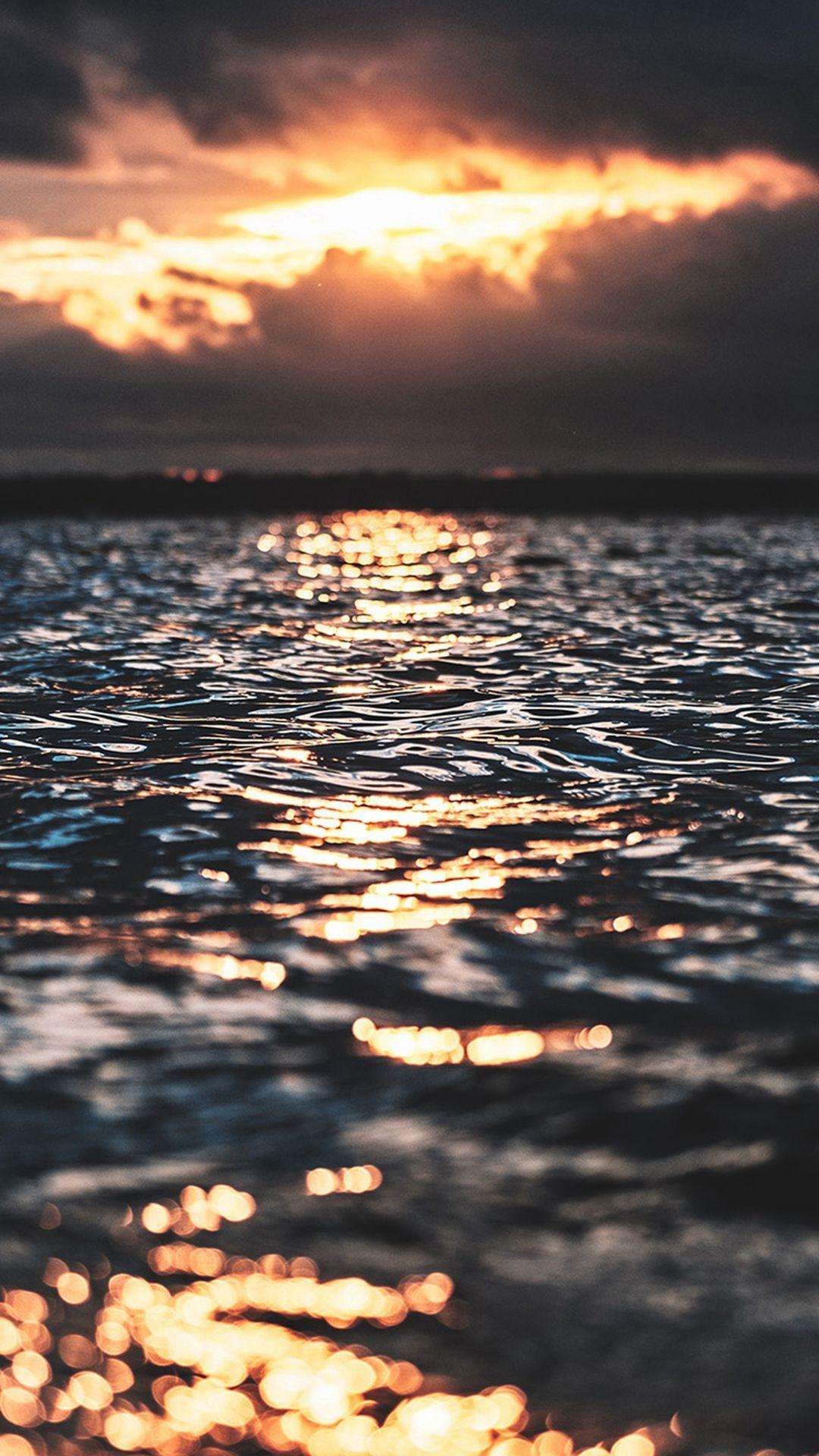 1080x1920 Sea Wave Sun Nature iPhone 8 Wallpaper. Nature iphone wallpaper