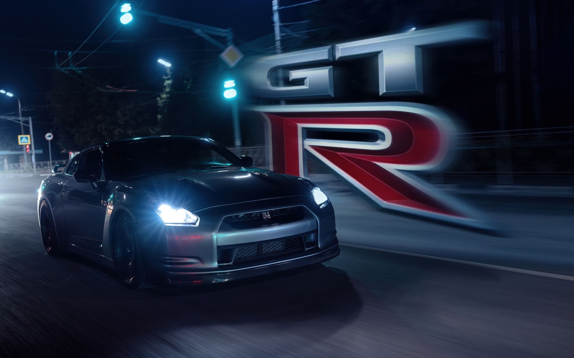 1920x1200 Nissan GT R R35 Wallpaper 4K, Street Racing, Night City, 5K