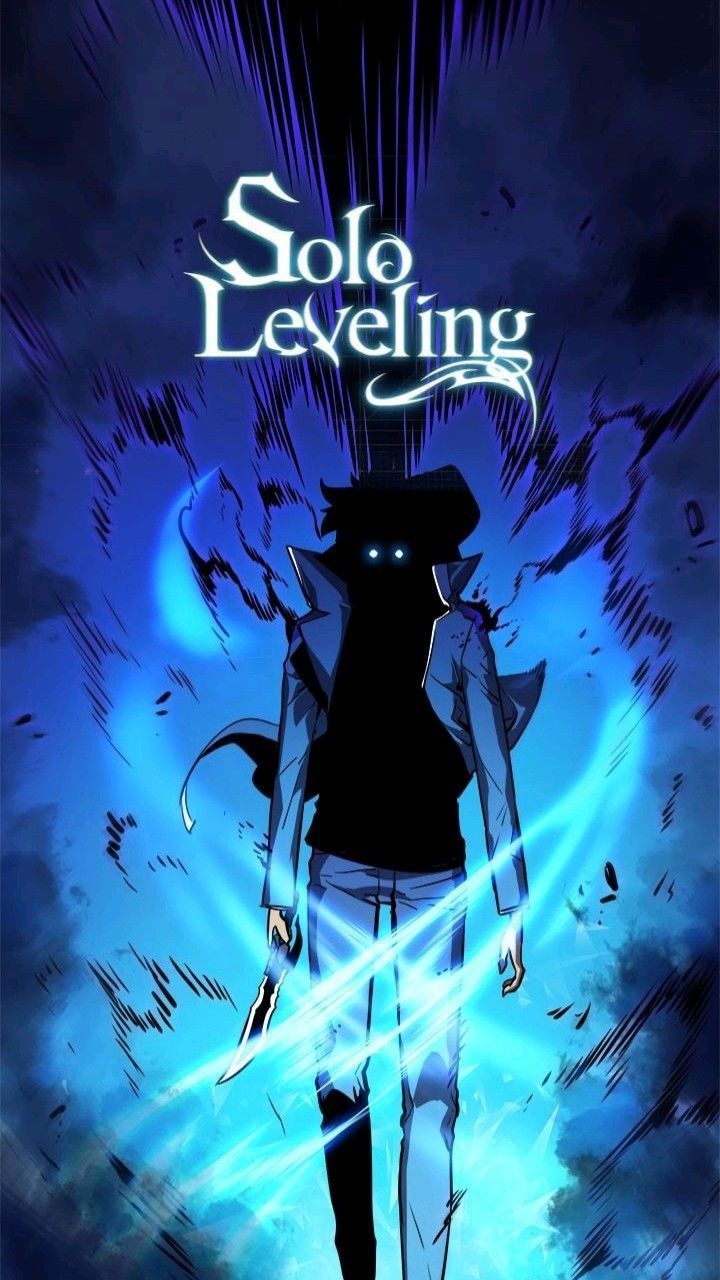 720x1280 Solo leveling HD wallpaper with Solo leveling title