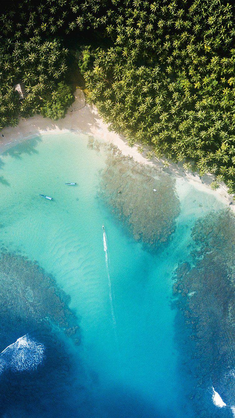 750x1334 BEACH SEA SUMMER NATURE EARTHVIEW WALLPAPER IPHONE HD