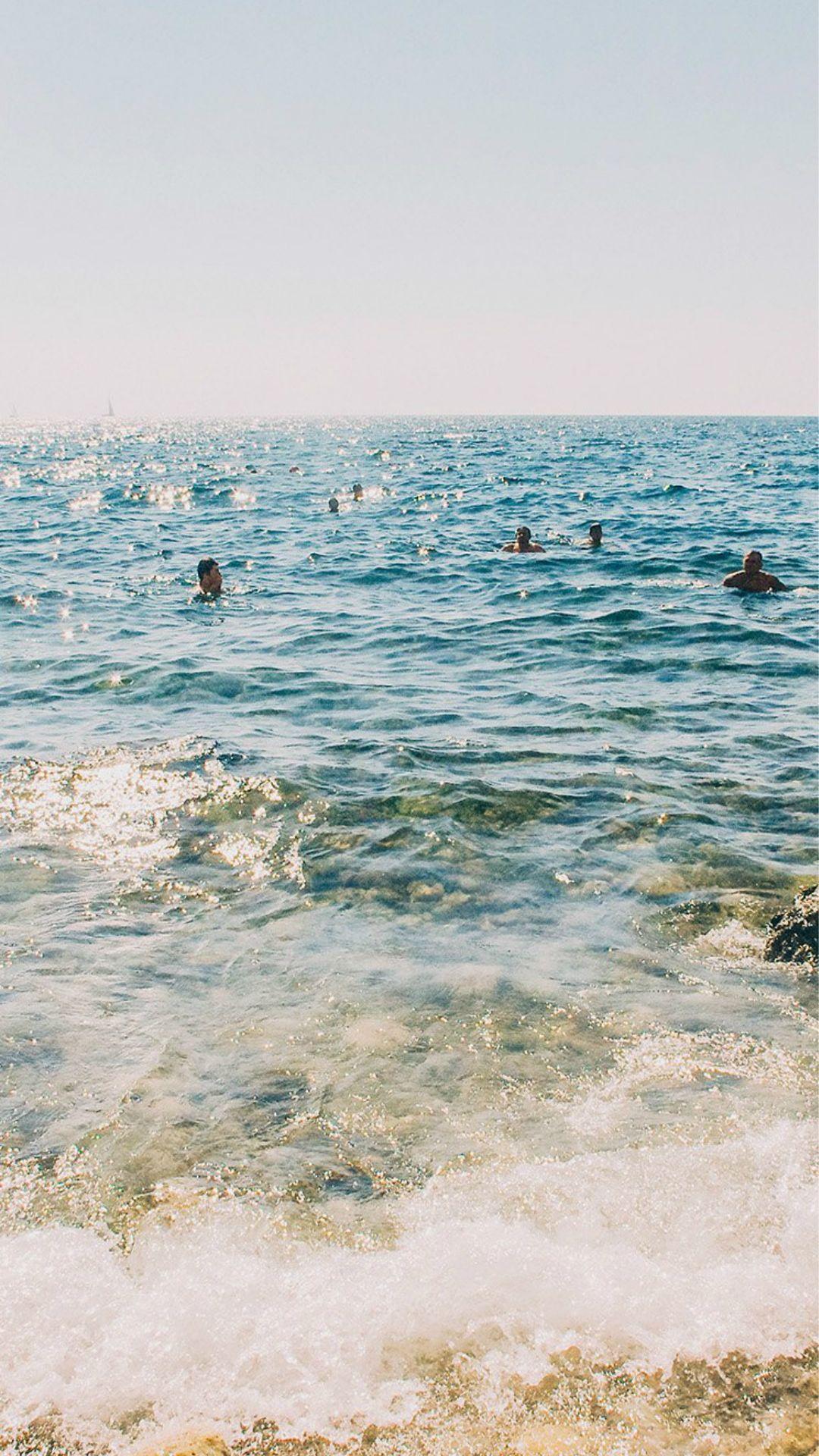 1080x1920 Beach Vacation Swim Ocean Sea Summer Nature IPhone 6 6S 7 Plus