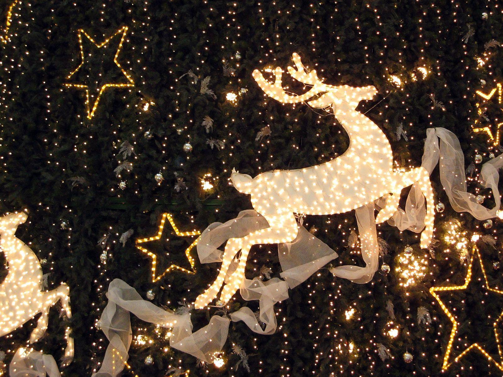 1600x1200 Christmas Lights Aesthettuc Aesthetic Xmas Wallpaper