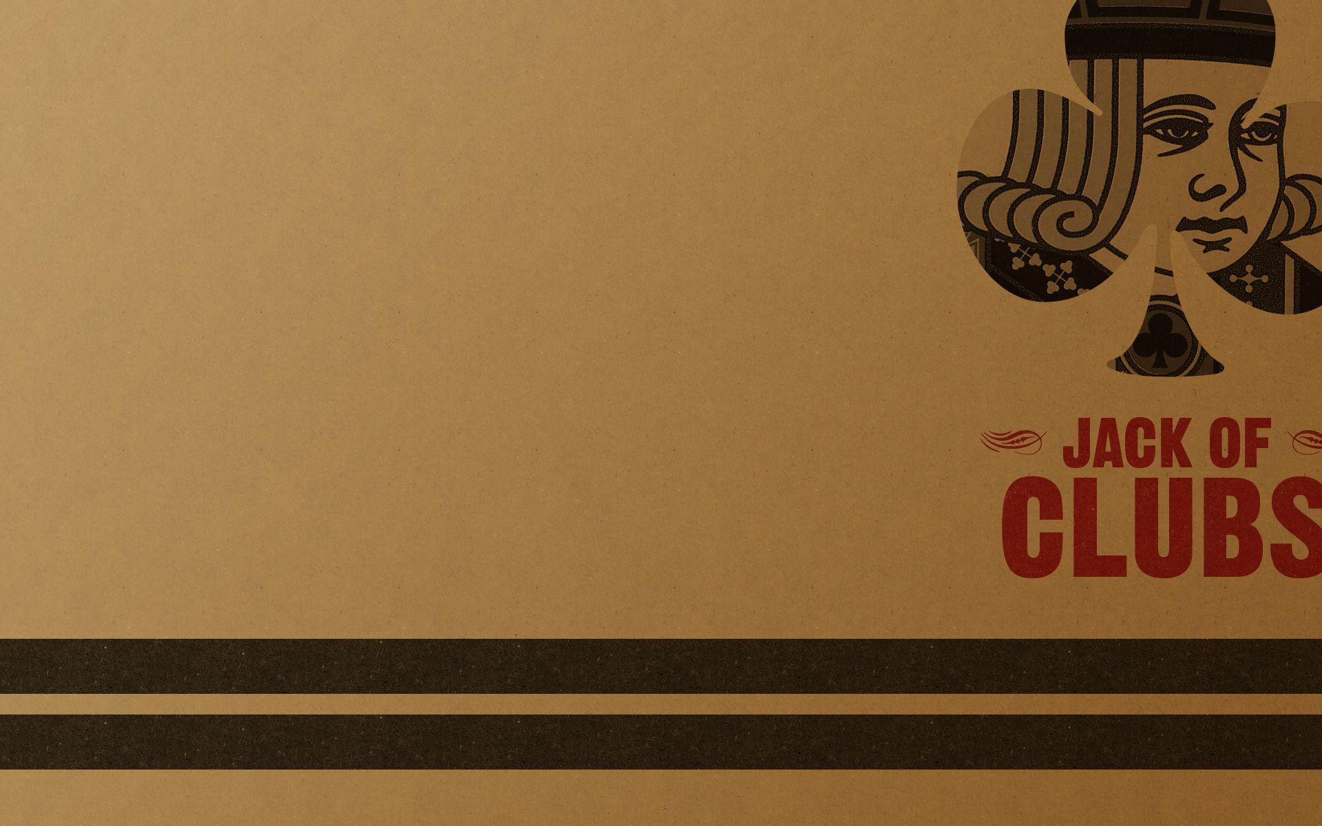 1920x1200 Vintage Jack of Clubs desktop PC and Mac wallpaper