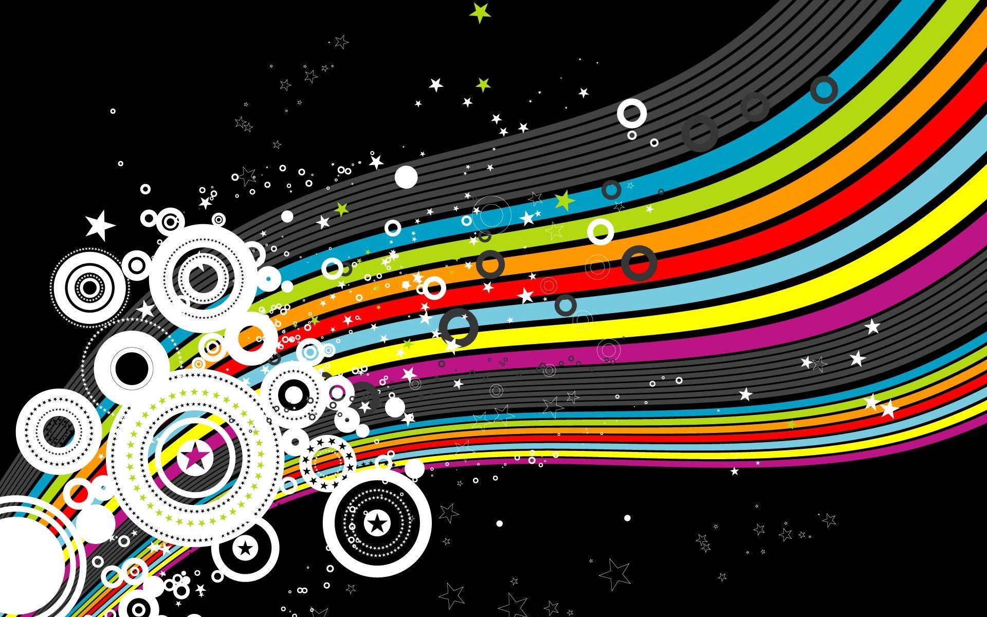 1920x1200 Retro, wallpaper, rainbow, retrorainbow, image