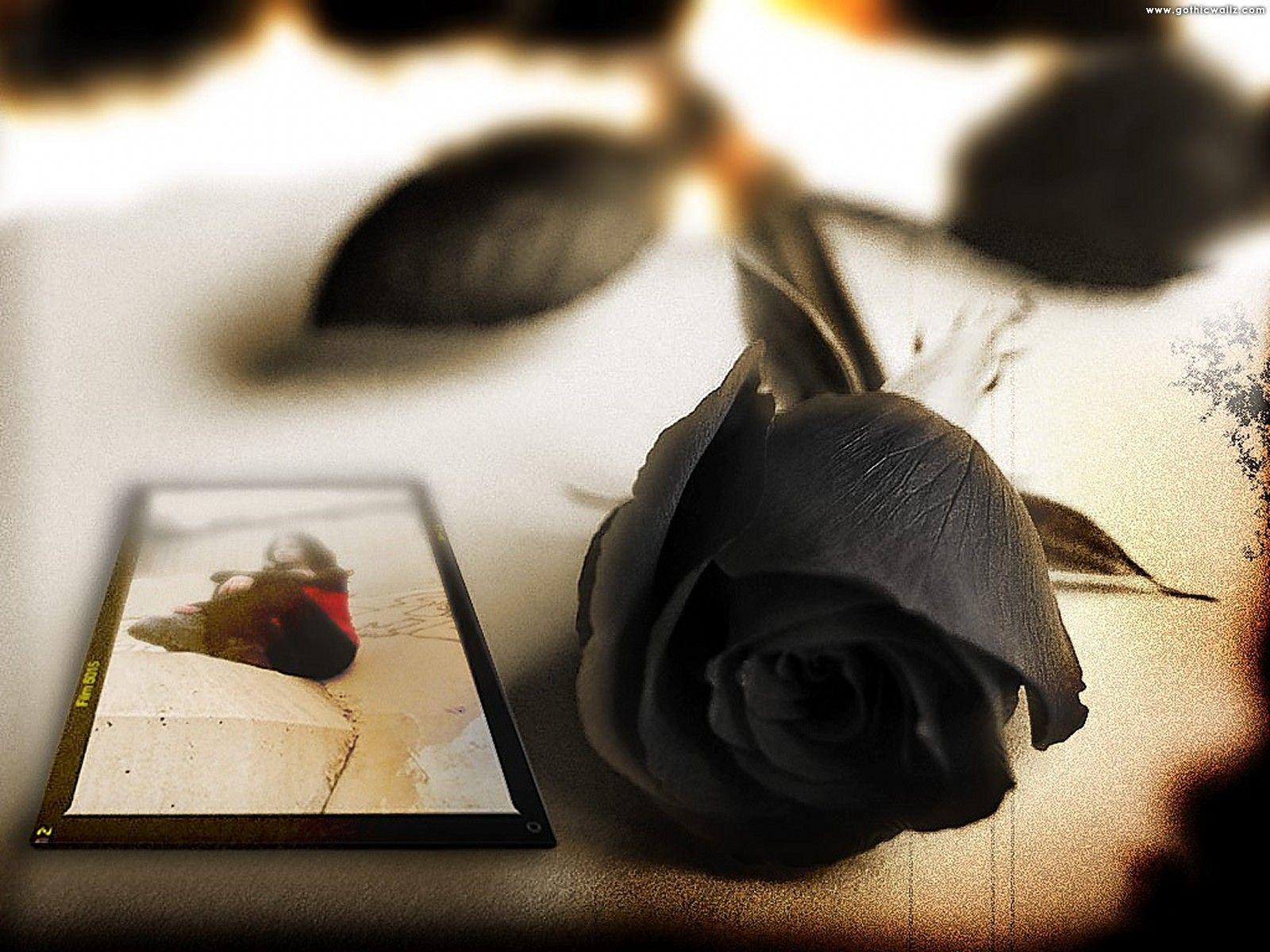 1600x1200 Scary Wallpaper: Scary Wallpaper Rose Gothic Picture