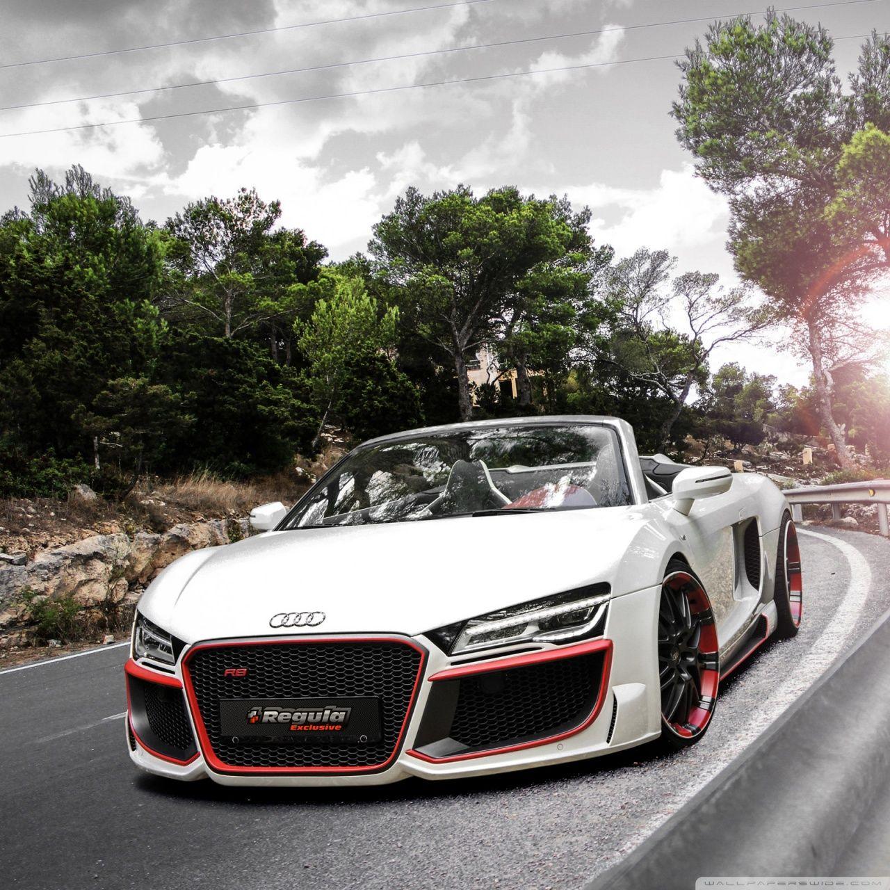 1280x1280 Audi R8 V10 Spyder ❤ 4K HD Desktop Wallpaper for 4K Ultra HD