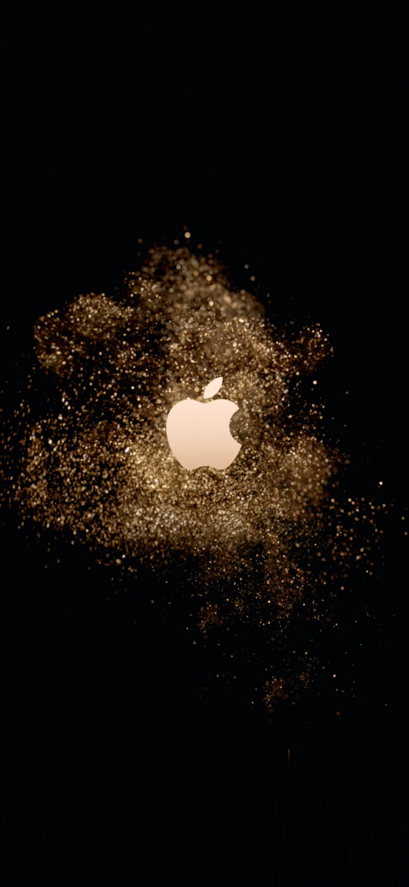 1301x2820 Logo Apple - Stardust - Hình nền TRỰC TIẾP