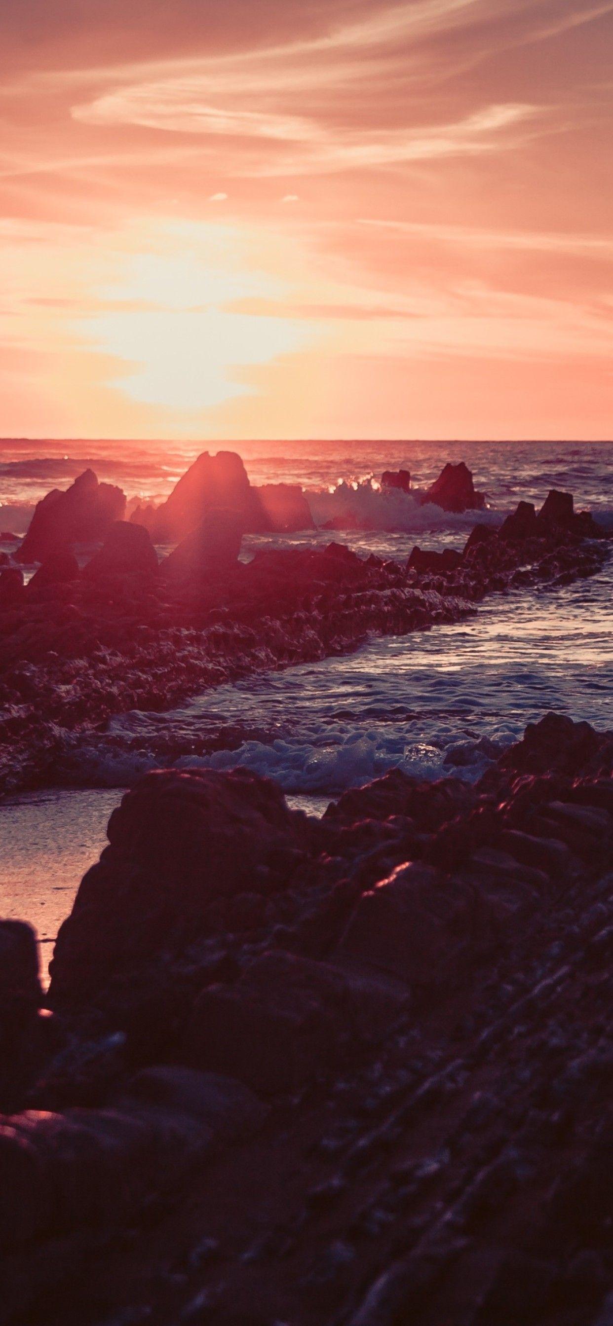 1242x2688 Summer Sunset Sea Water 4k iPhone XS MAX HD 4k